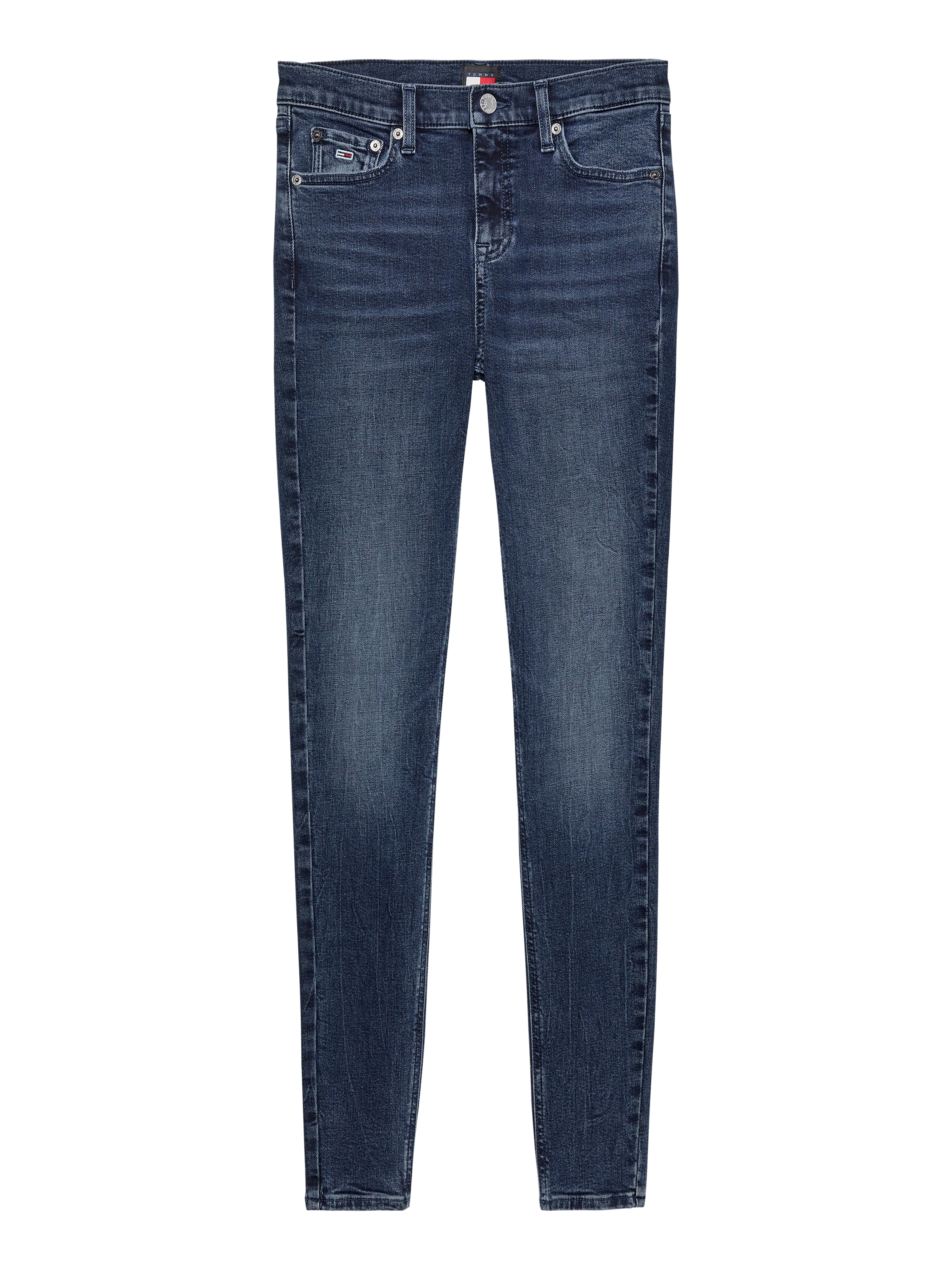 Tommy Jeans Skinny-fit-Jeans »Nora Mid Rise Skinny Fit«, mit Waschung, Logo-Badge