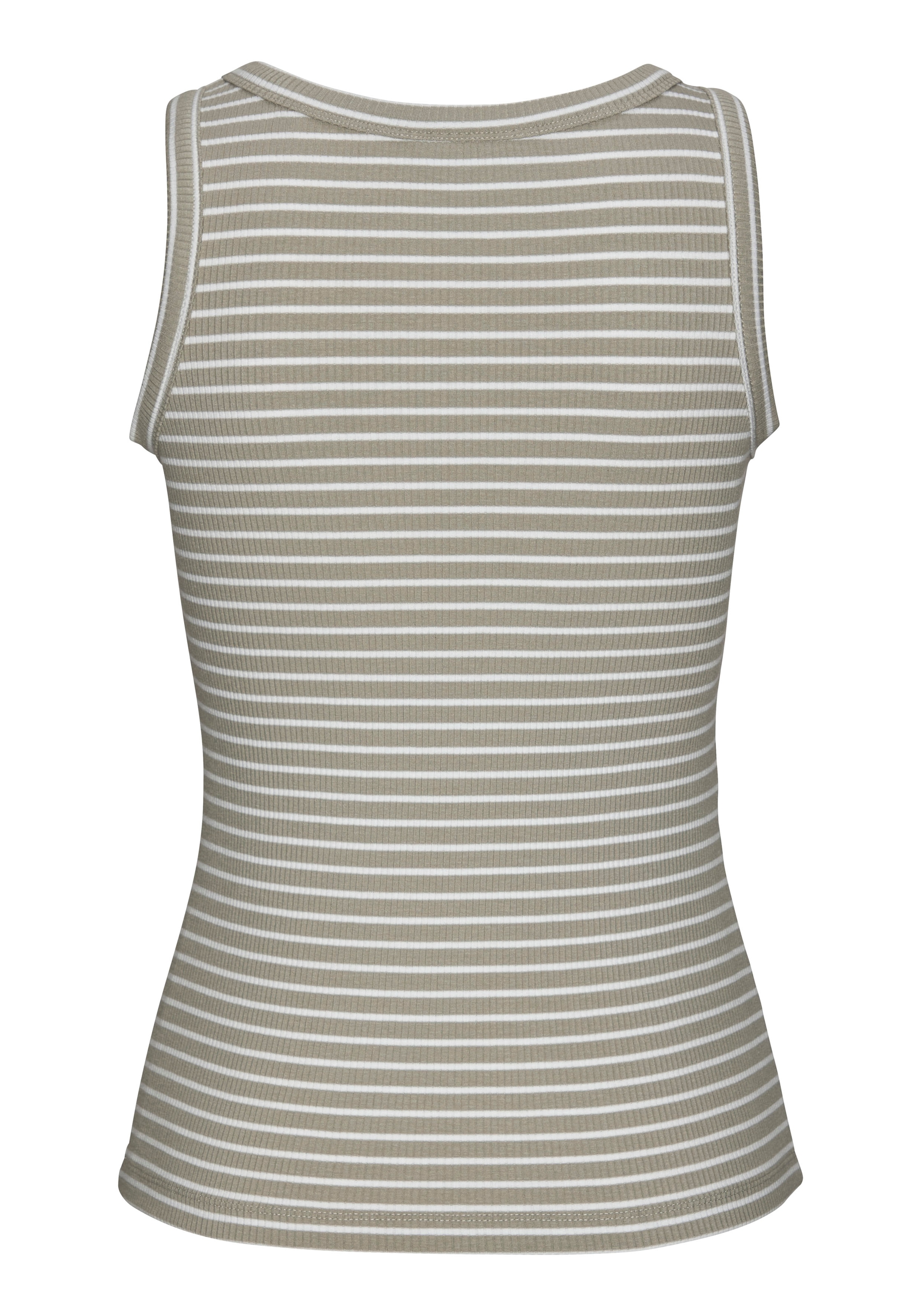 Elbsand Tanktop »Isa«, aus weicher Rippware, sommerliches Top im Streifenlook