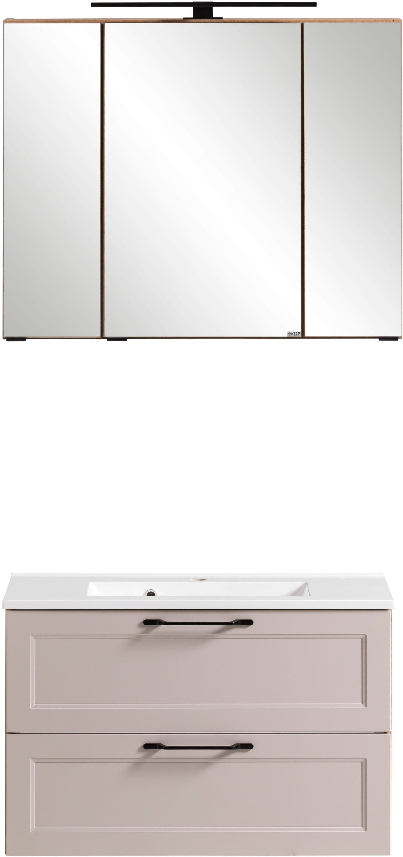 welltime Badmöbel-Set »Lana«, (Komplett-Set, 2 St.), Badezimmer-Set, 2-teil günstig online kaufen