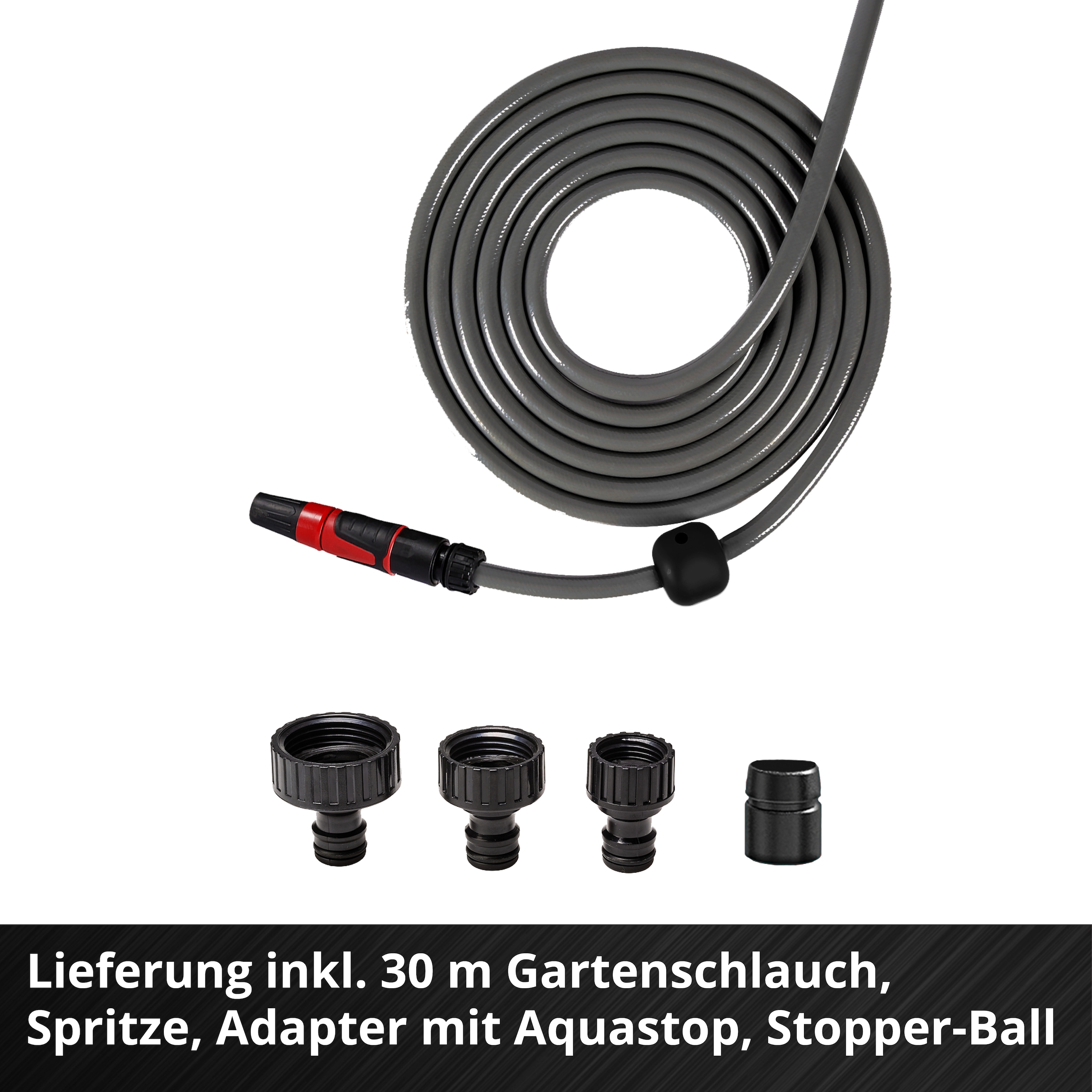 Einhell Schlauchtrommel »»GE-HR 18/30-1 Li-Solo««, (1 tlg.), ohne Akku, ohne Ladegerät