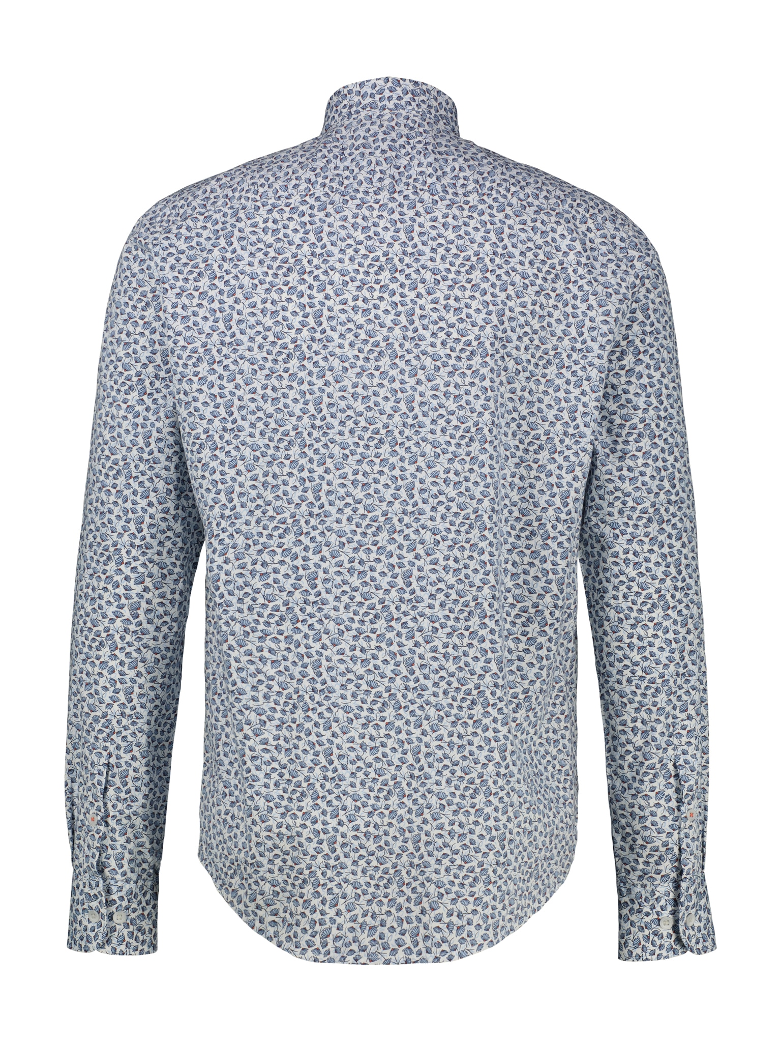 LERROS Langarmhemd mit Allover-Minimal-Print