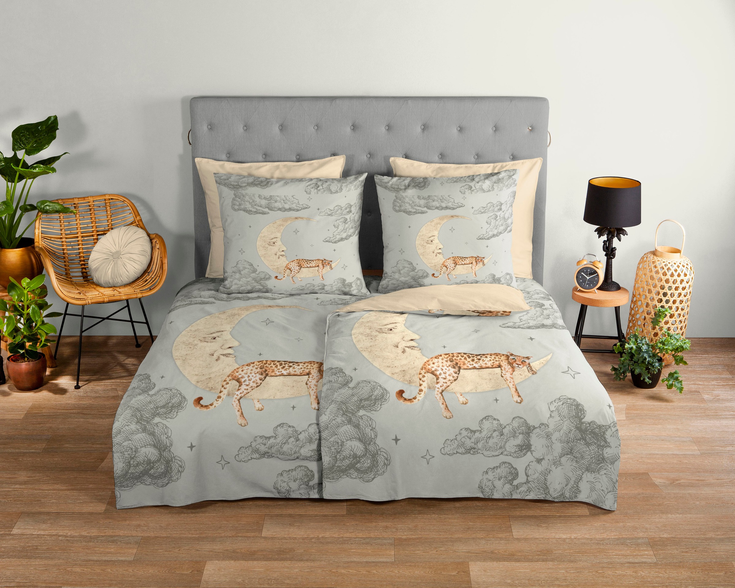 good morning Wendebettwäsche »Boaz« 2 Stk. tlg. Baumwolle, 135x200, 2 Teili günstig online kaufen