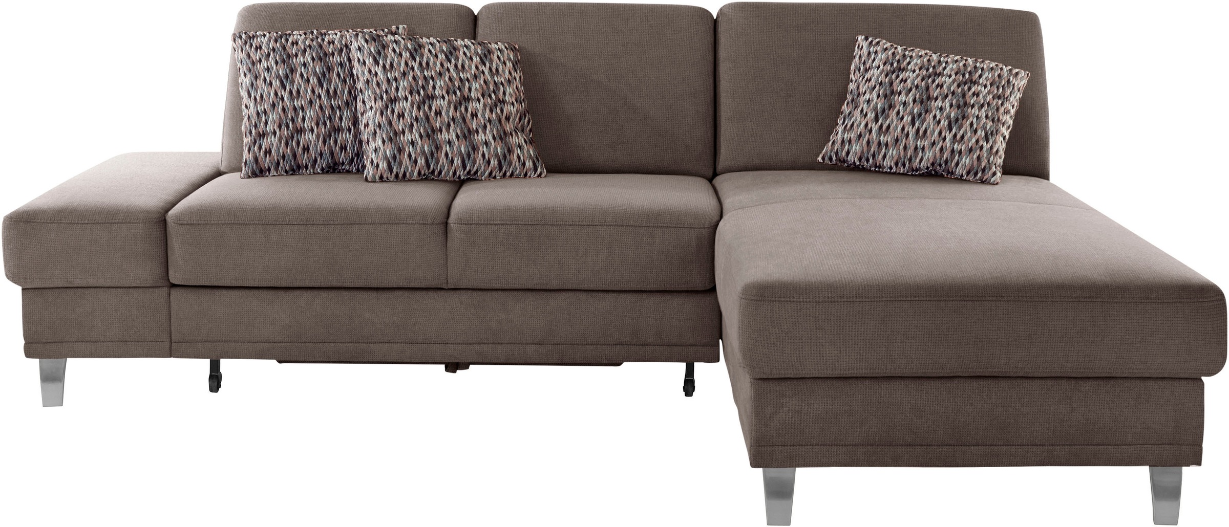 sit&more Ecksofa »Clio L-Form«, wahlweise mit Bettfunktion oder Vorziehsitz günstig online kaufen