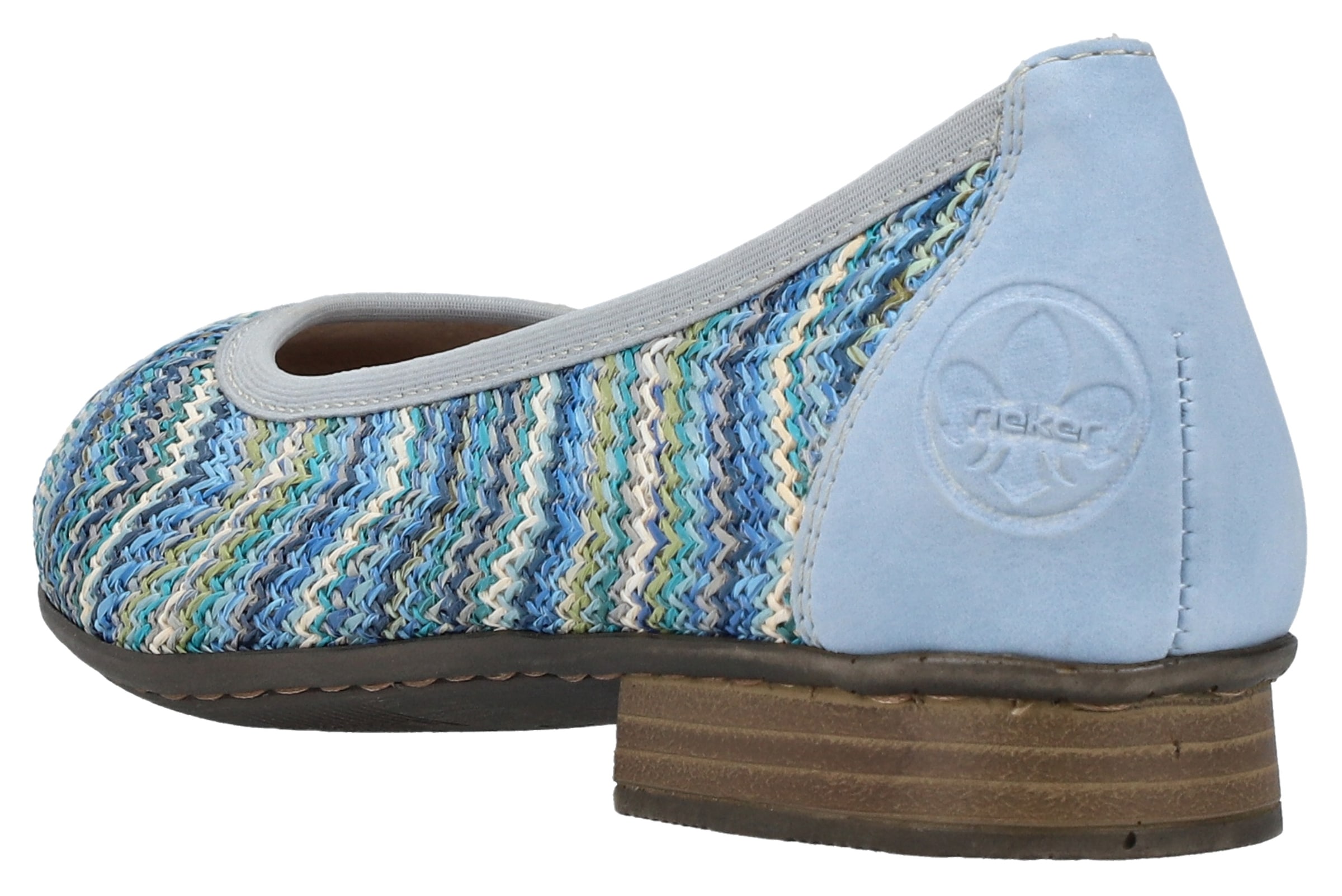Rieker Ballerina, Slipper, Schlupfschuh, Pumps mit weicher Innensohle