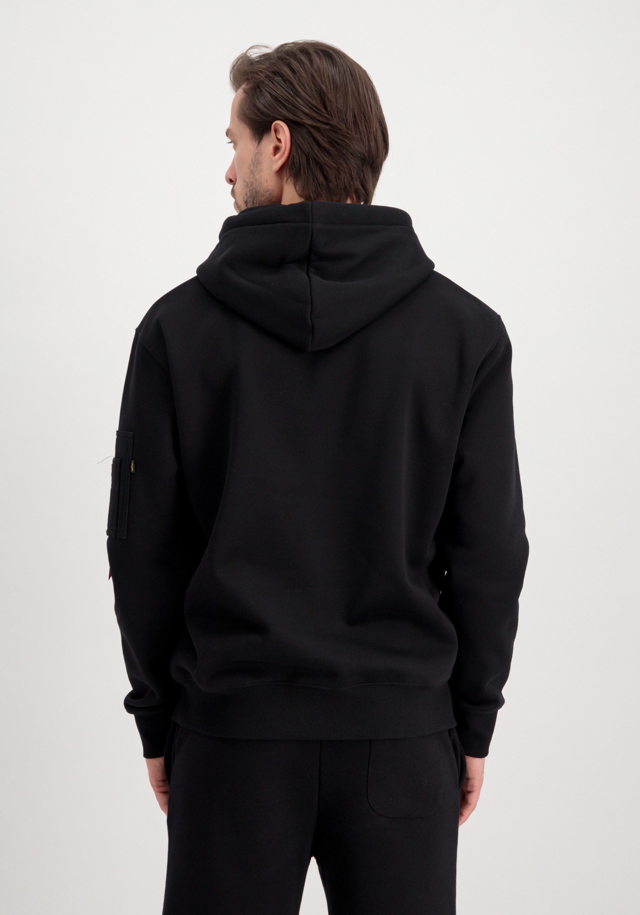 Alpha Industries Hoodie »Alpha Industries Men - Hoodies Basic Hoodie ML Foil Print«