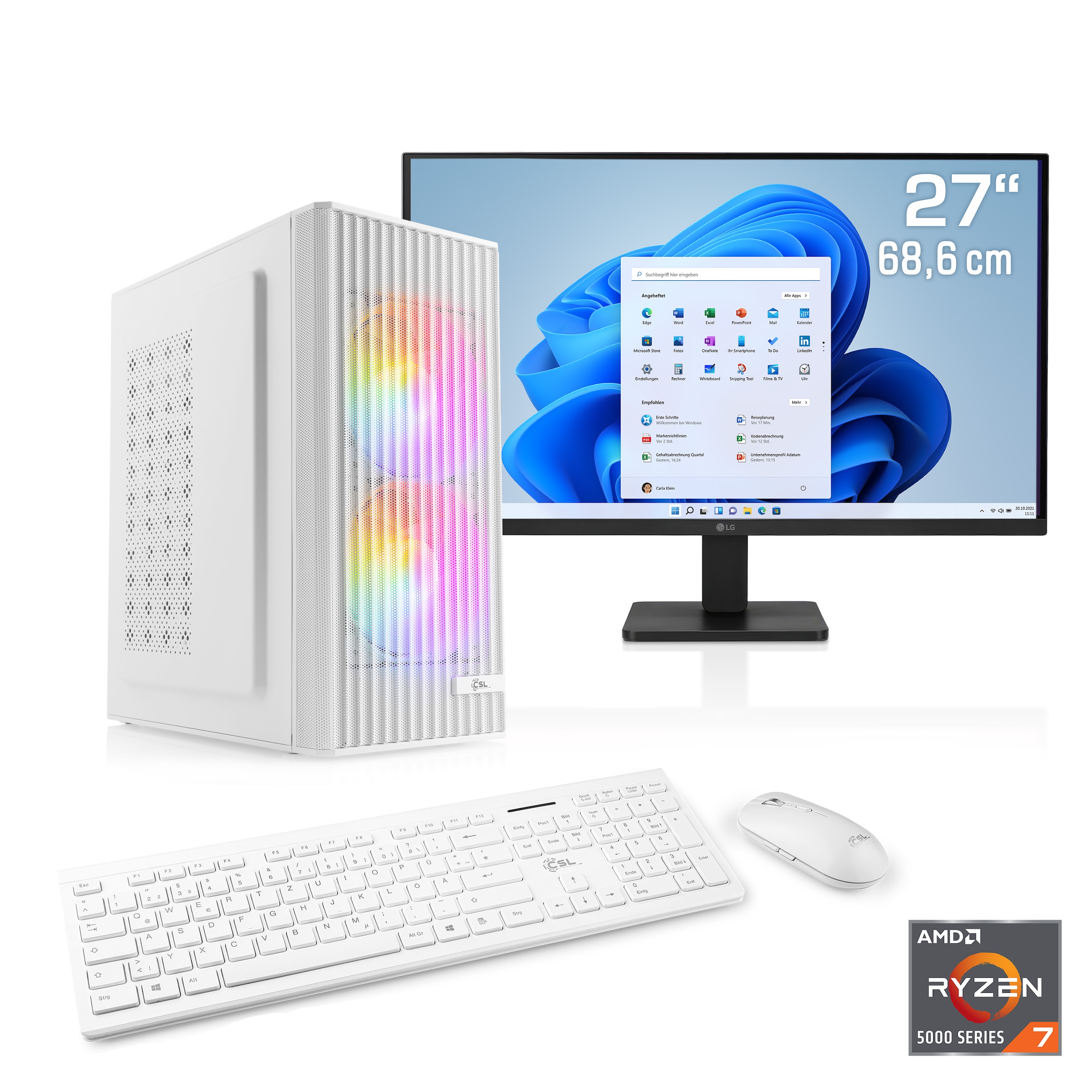 CSL PC-Komplettsystem »Spectrum V25223«