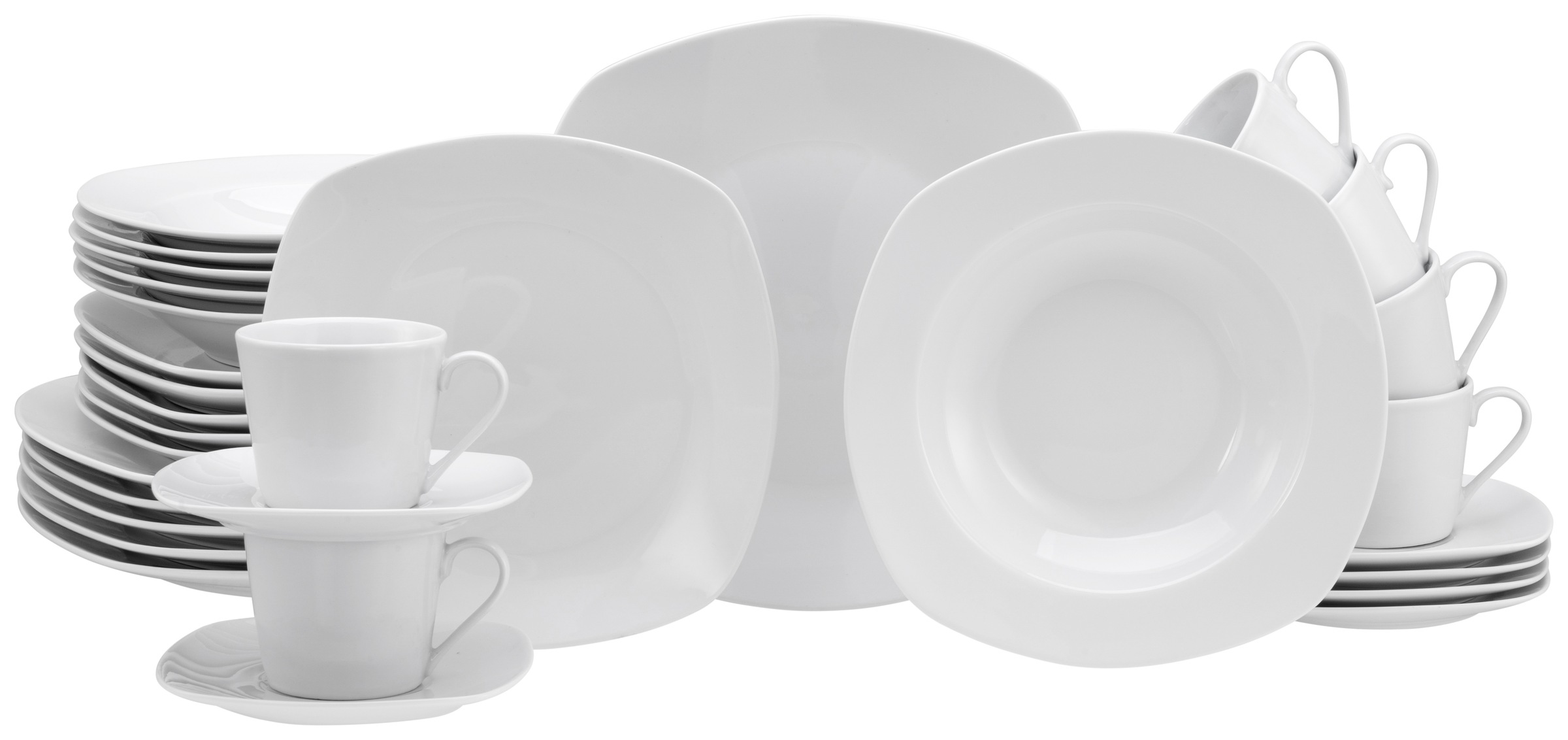 CreaTable Kombiservice »Geschirr-Set Amelie«, (Set, 30 tlg., Kaffeeservice günstig online kaufen