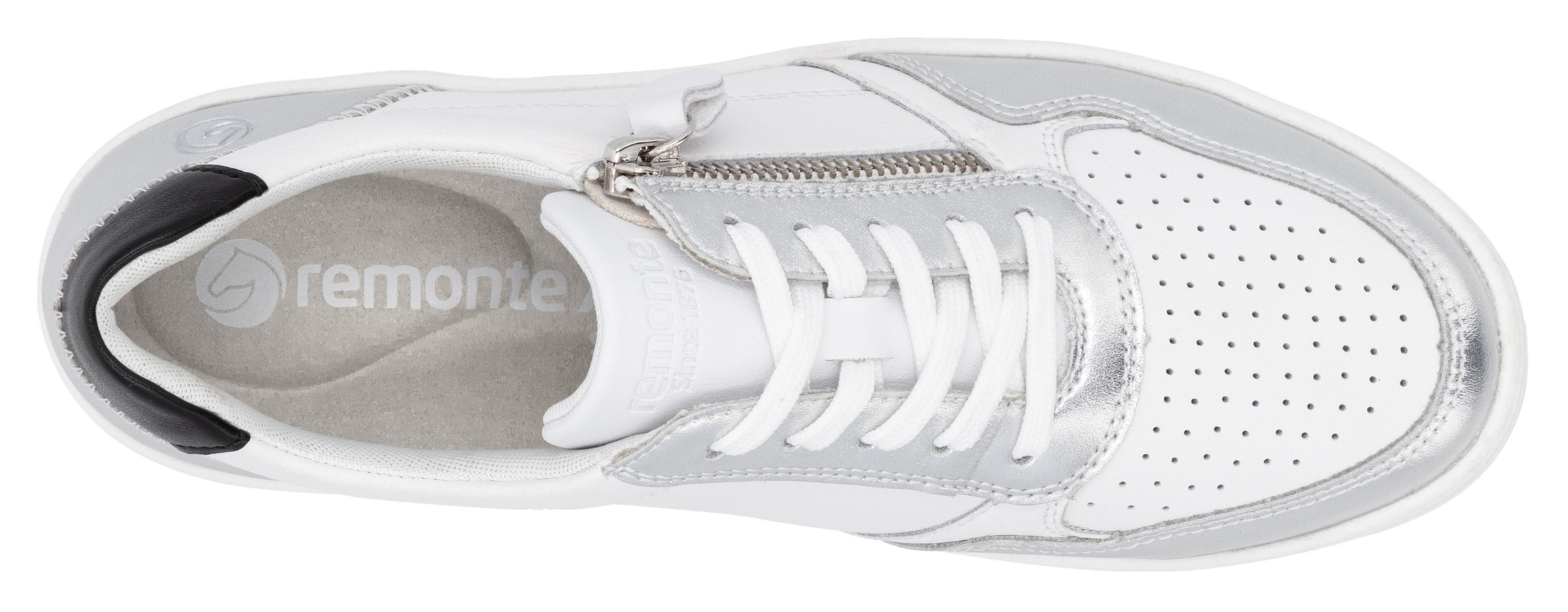 Remonte Plateausneaker  , Freizeitschuh, Halbschuh, Schnürschuh mit Schaftrandpolsterung