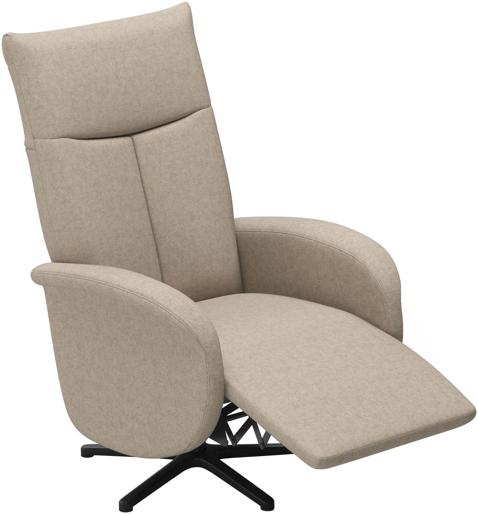 sit&more TV-Sessel »Juma, inkl. Drehfunktion & Kopfteilverstellung«, Höhe Armlehne 62 cm, wahlweise mit Aufstehhilfe, 2 Motoren und Akku