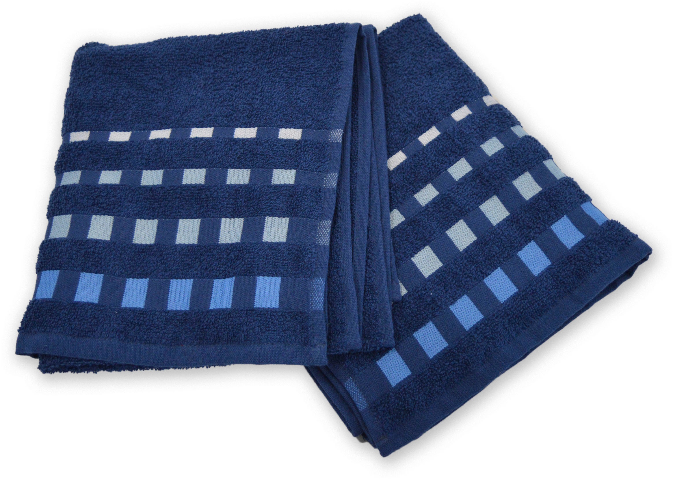 KiNZLER Handtuch Set »Kreta«, Set, 4 tlg., Walkfrottee, Uni Farben, mit  Bordüre, 100% Baumwolle, als 2, 4 oder 8-teiliges Set bequem und schnell  bestellen