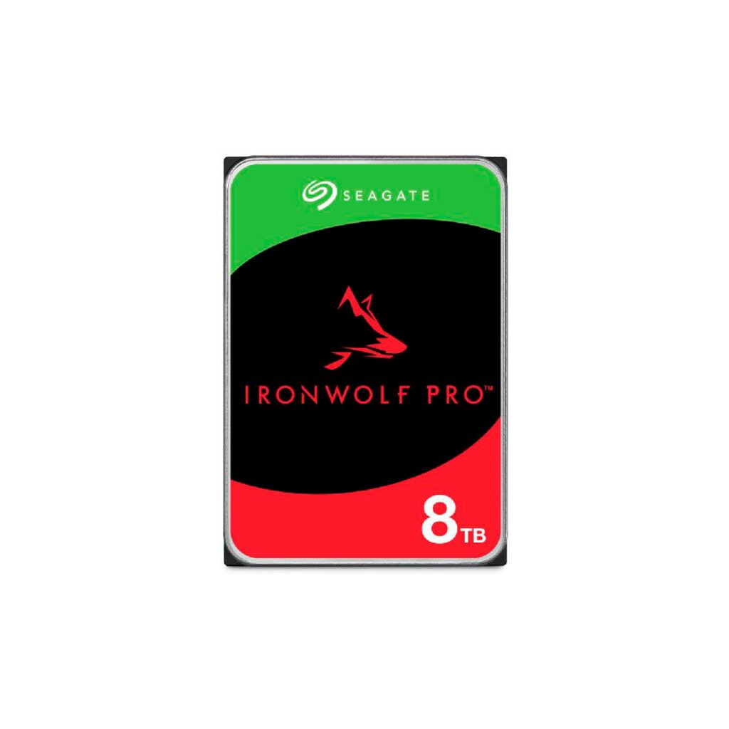 Seagate interne HDD-Festplatte »Ironwolf PRO NAS HDD 8TB SATA«, 3,5 Zoll