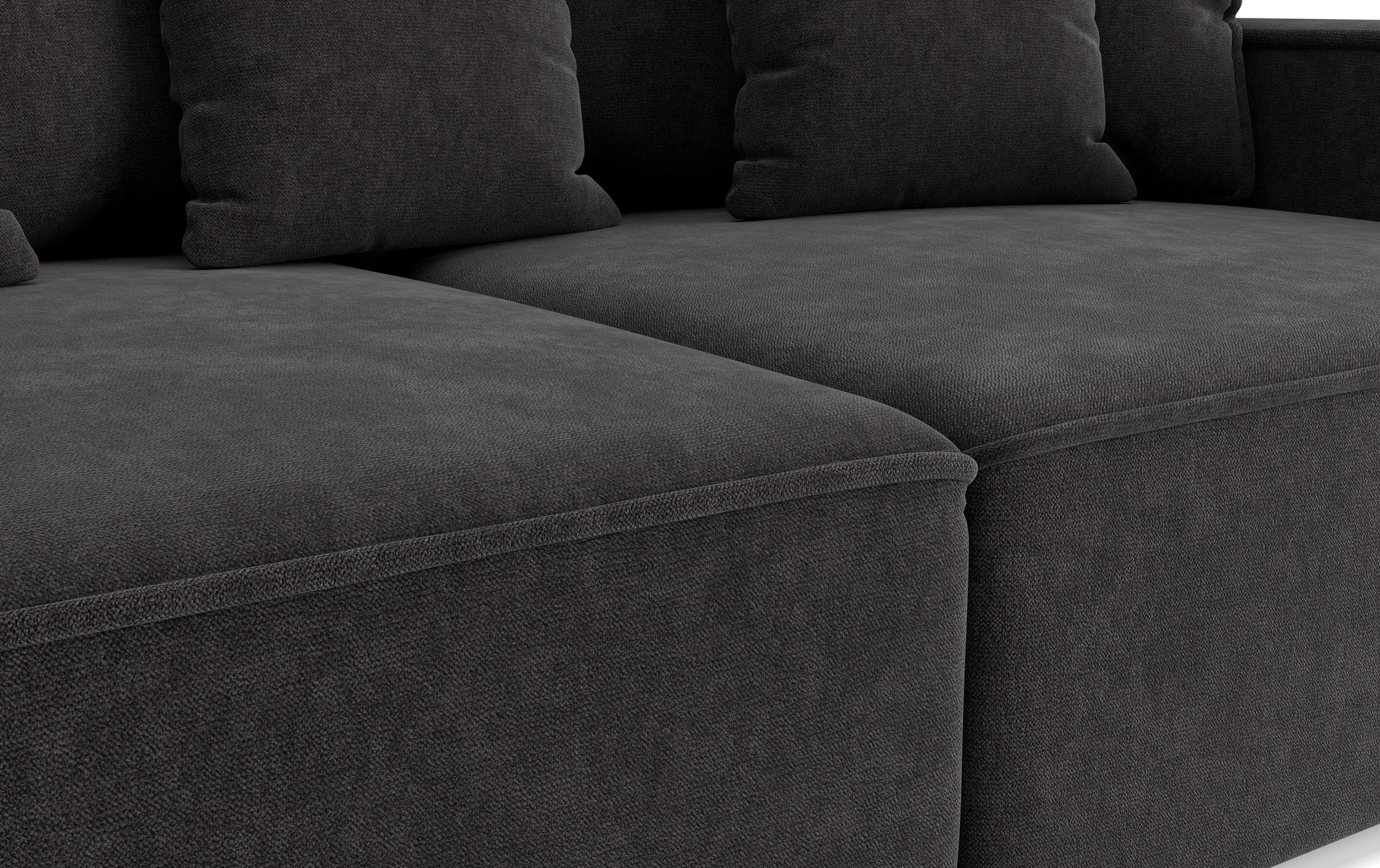 INOSIGN Big-Sofa »Surf«, mit 7 Kissen, gemütlicher Sitzkomfort