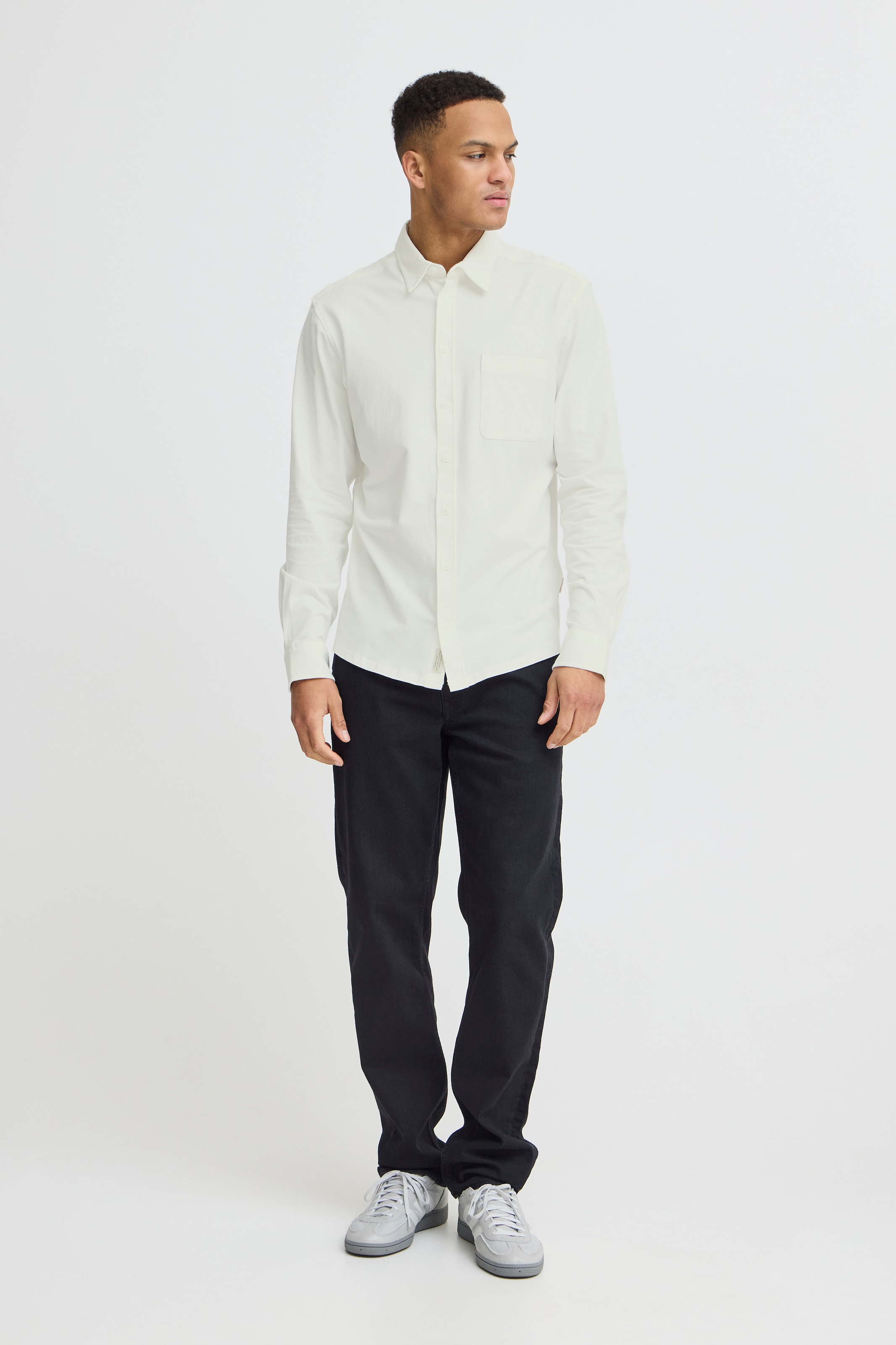 Blend Langarmhemd »BHALO JERSEY SHIRT - NOOS«