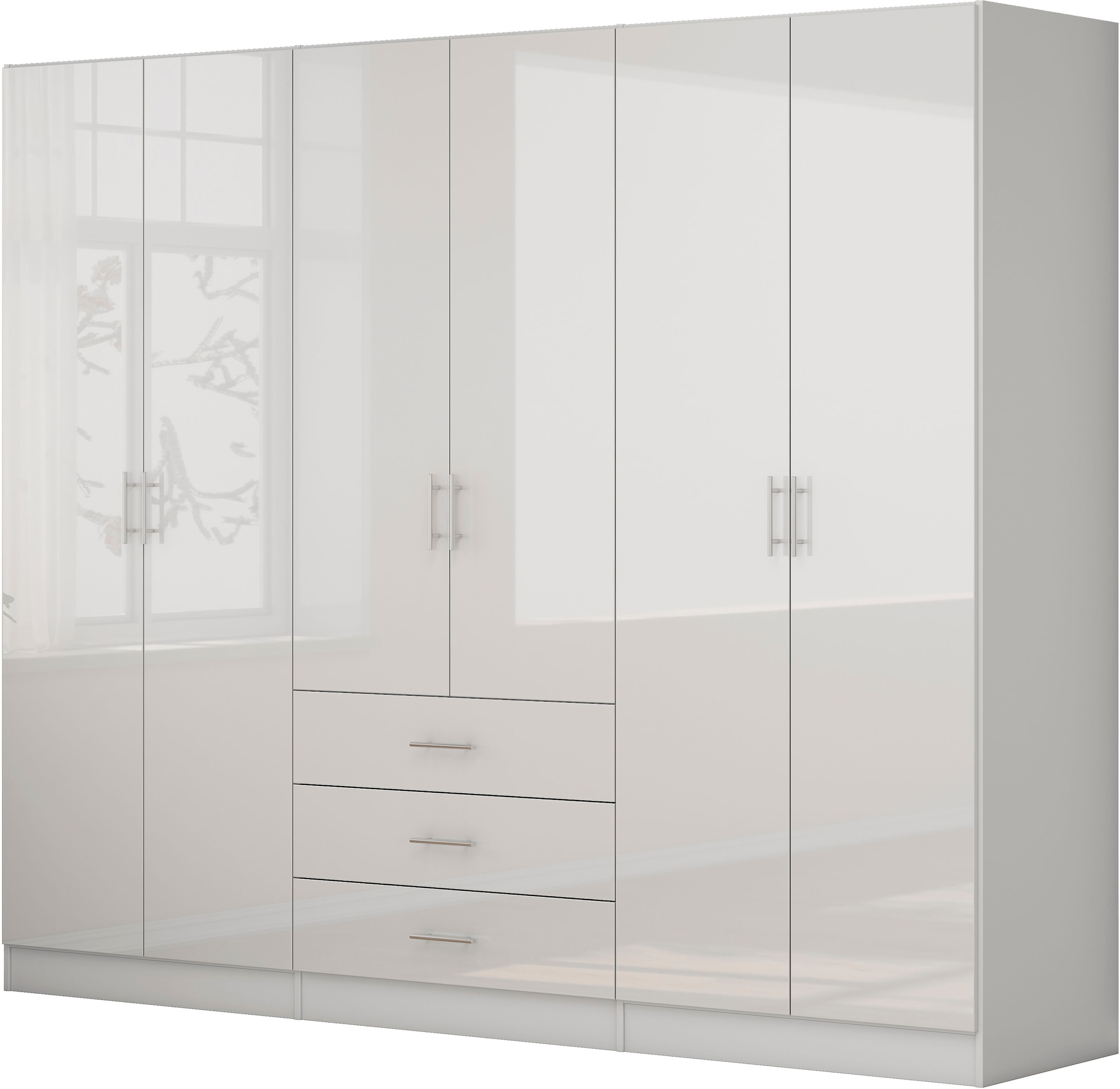 OTTO home Kleiderschrank »Trento Schlafzimmerschrank Garderobe hochglanz Bestseller«