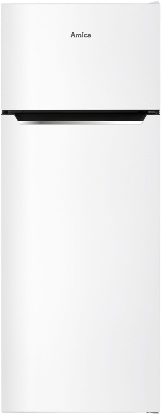 AMICA Top Freezer "DT 374 170" silber (weiß), Rechtsanschlag