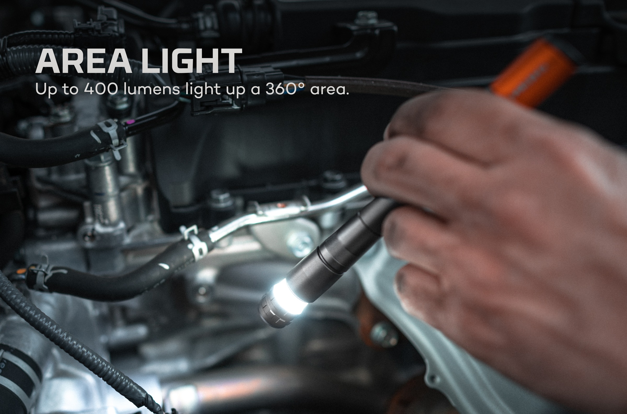 NEBO LED Taschenlampe »Nebo INSPECTOR™ 500+ Flex« Set, Taschenlampe inkl. Ladekabel, 2 Stk. tlg. Flexibel mit Akku- oder Batteriebetrieb nutzbar