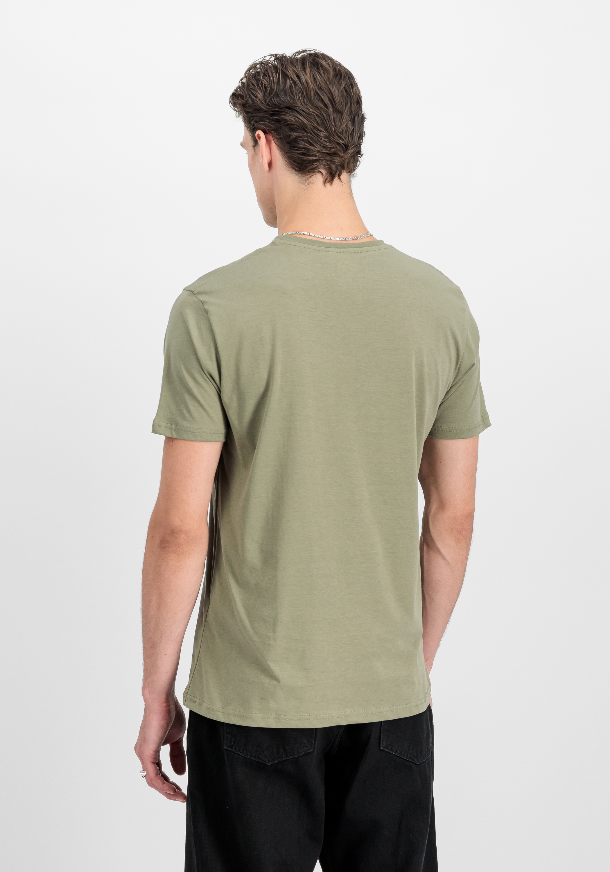 Alpha Industries T-Shirt »Alpha Industries Men - T-Shirts Alpha Label T-Shirt 2 Pack«