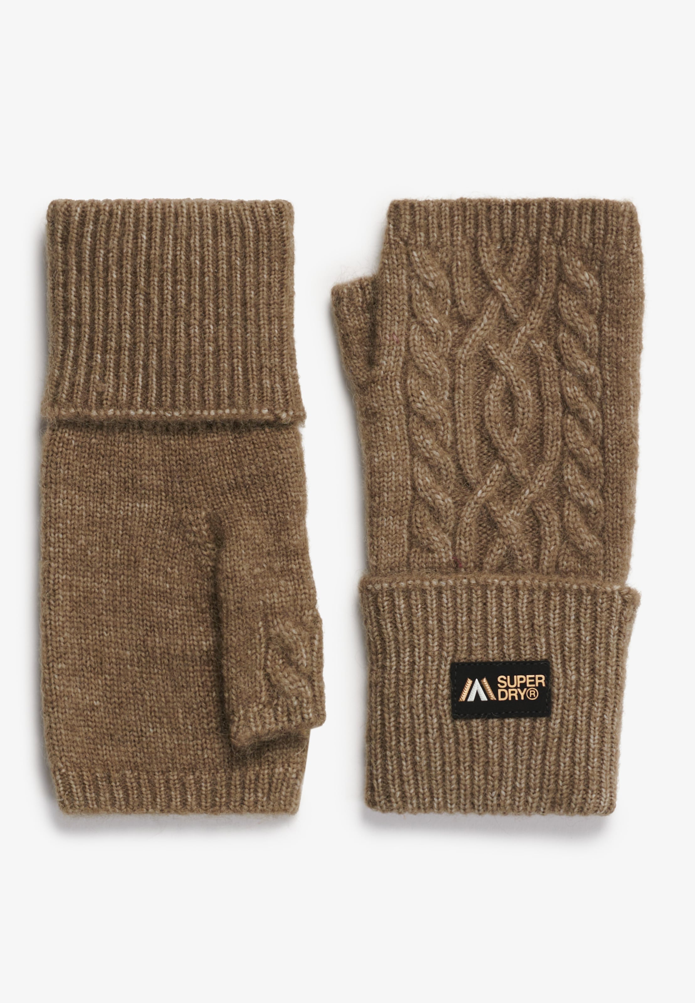 Superdry Strickhandschuhe »CABLE LUXE HANDWARMERS«