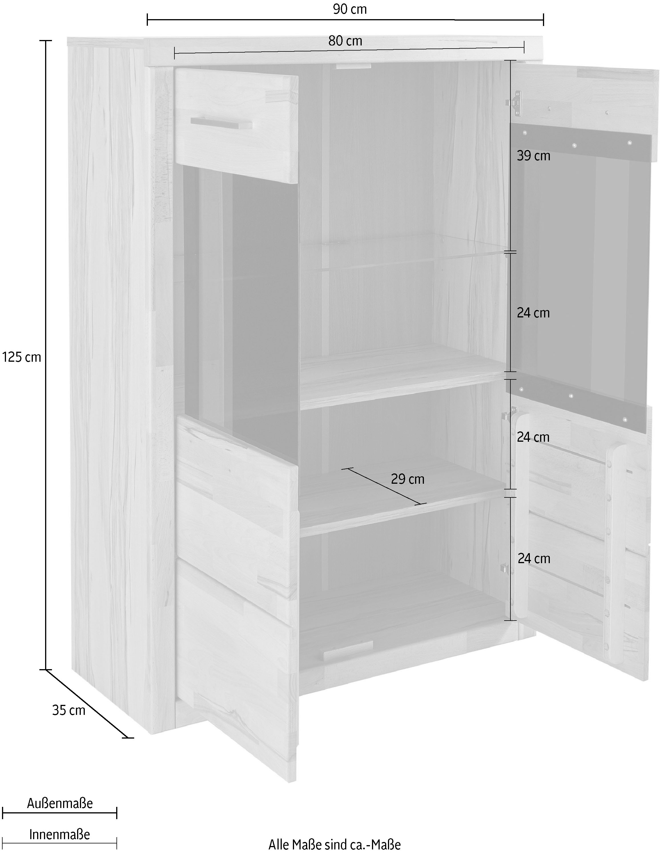 Woltra Stauraumvitrine jetzt im %Sale