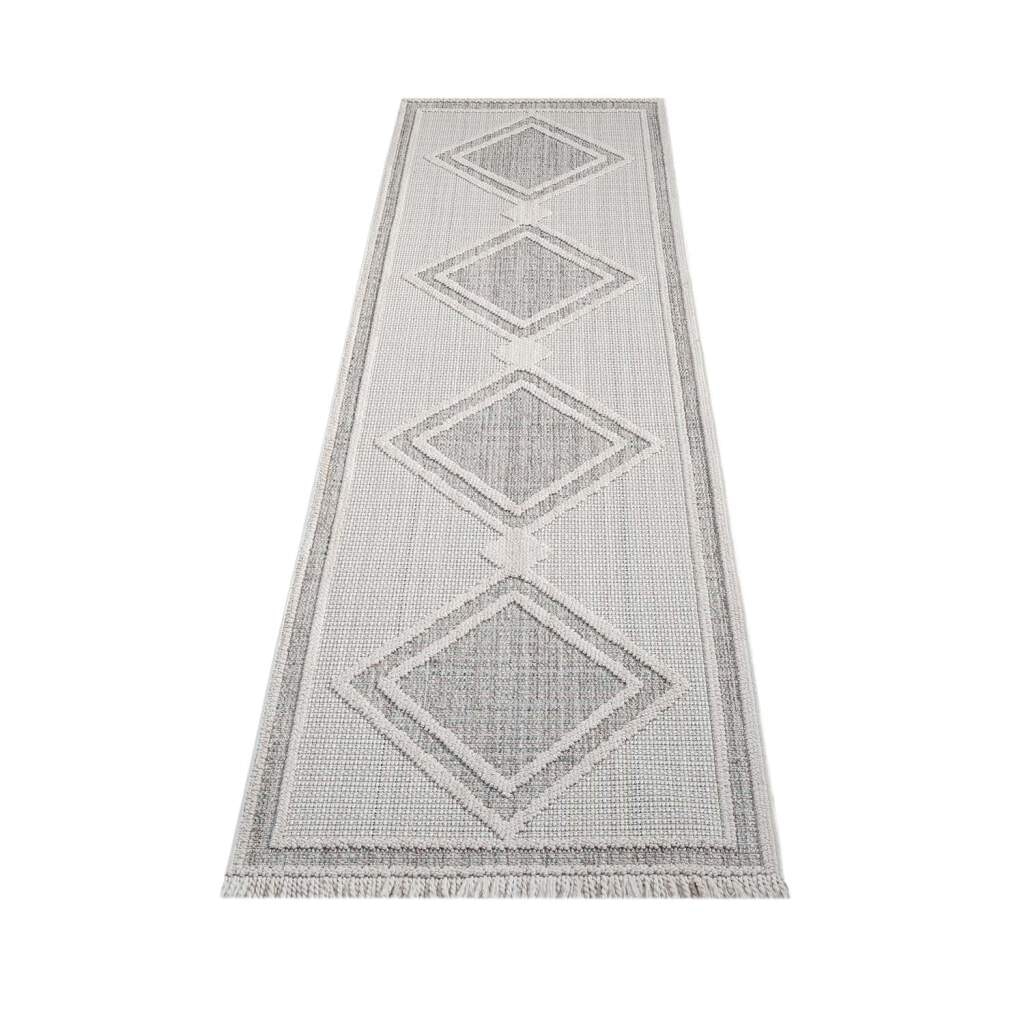 Carpet City Teppich »LINDO 8853«, rechteckig, 11 mm Höhe, Kurzflor, Hochtie günstig online kaufen