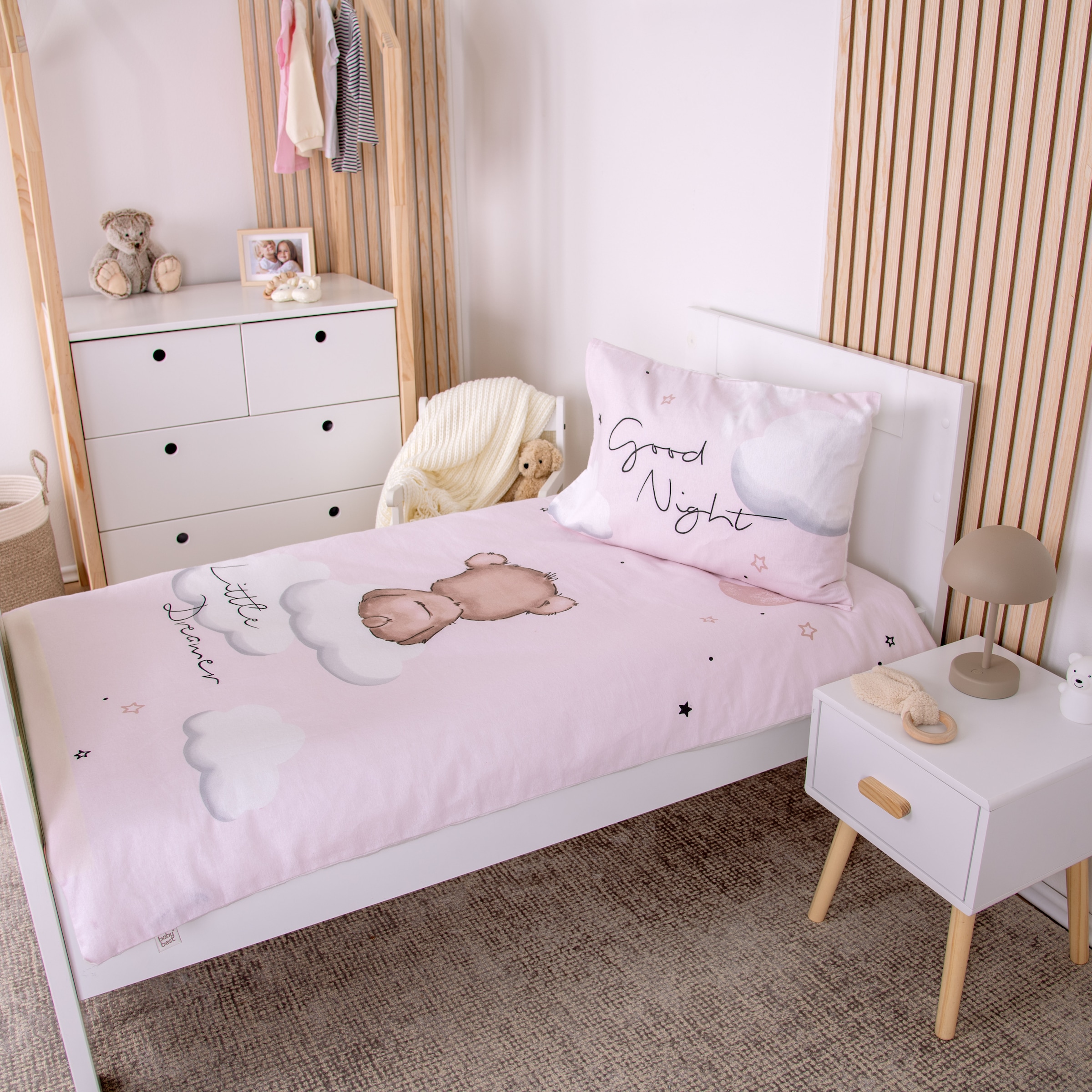 Baby Best Babybettwäsche »babybest Little Dreamer« 2 Stk. tlg. mit Wendefunktion