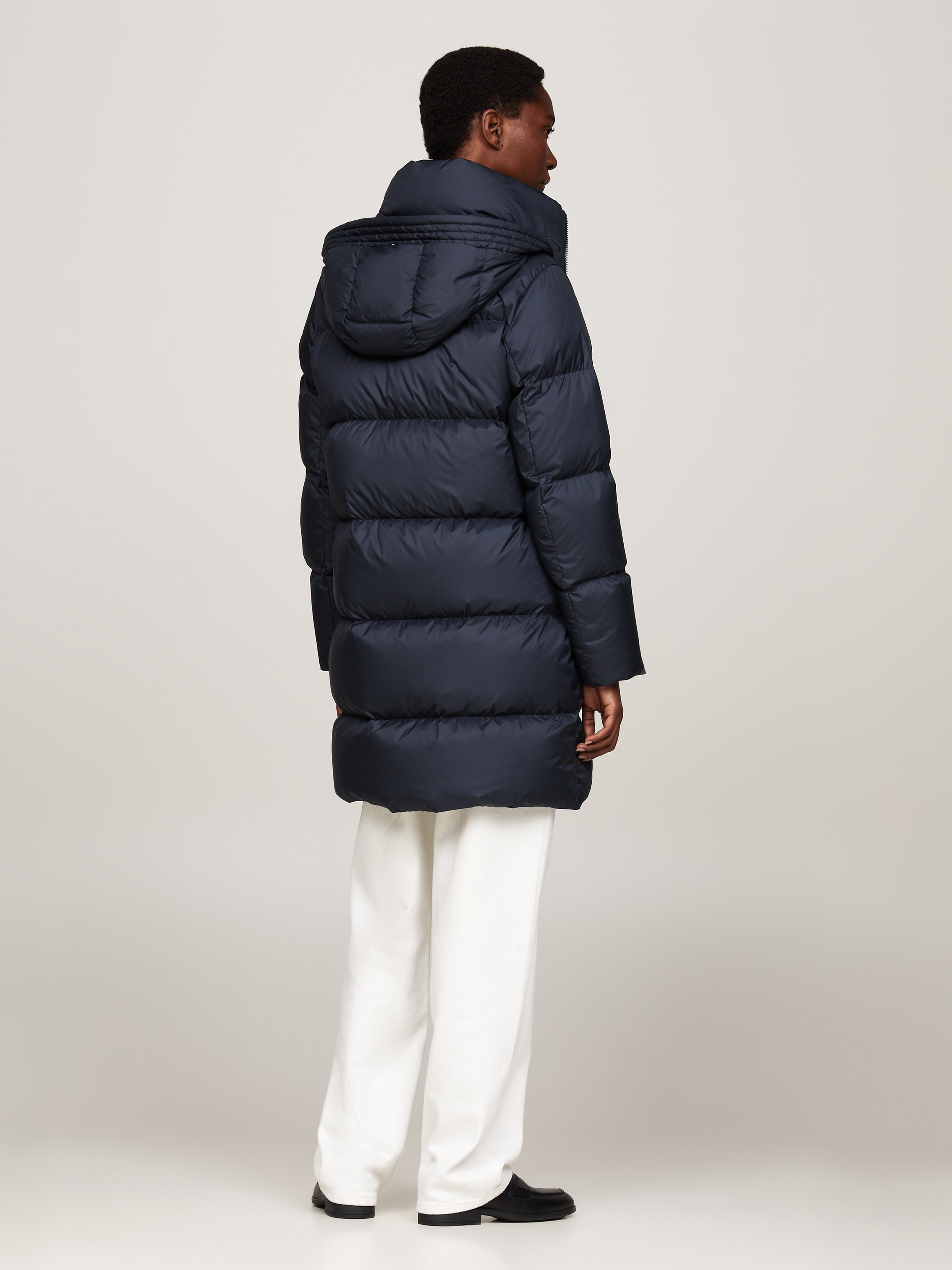 Tommy Hilfiger Steppmantel »HW DOWN CASUAL COAT«, Mit Kapuze