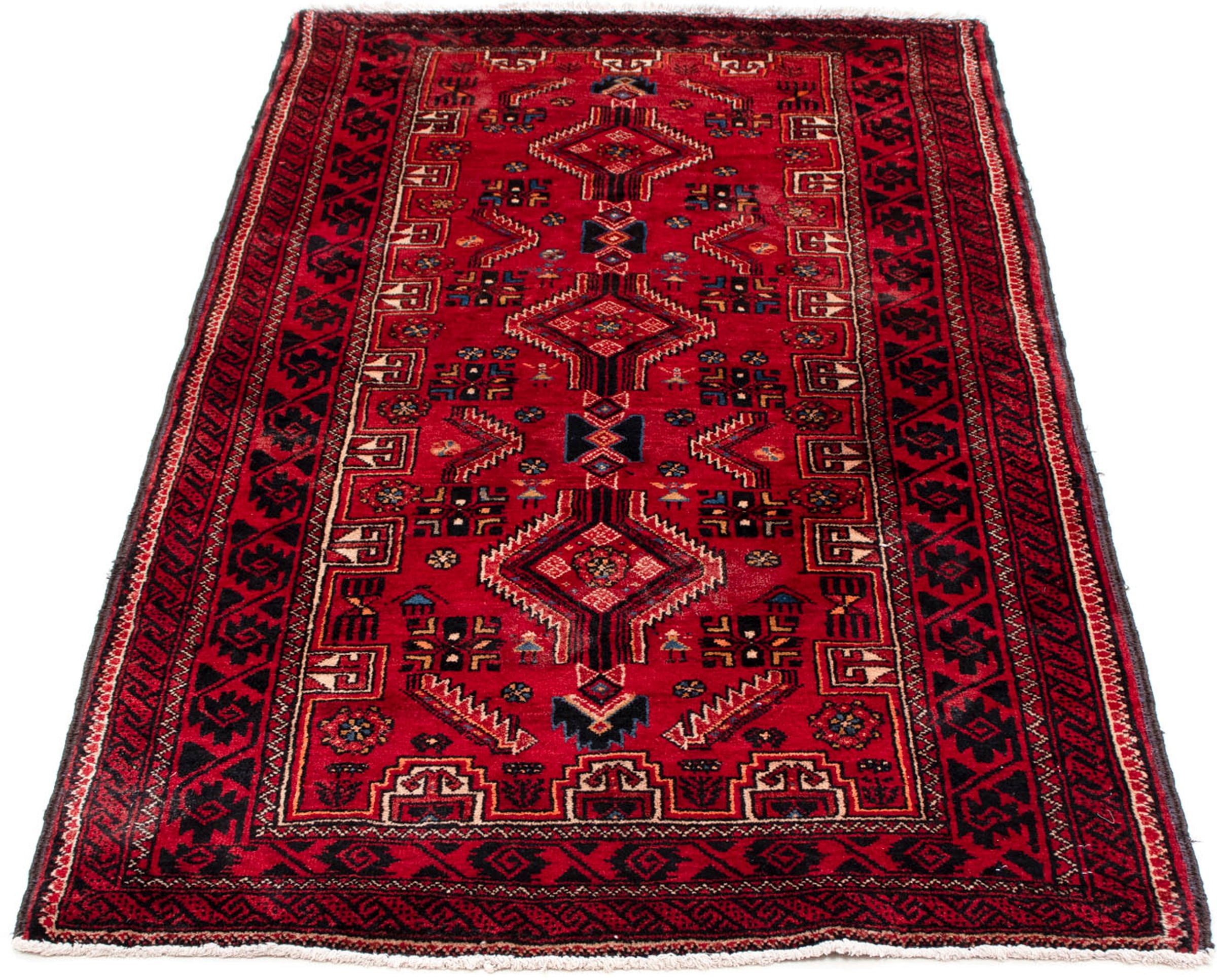 morgenland Orientteppich »Belutsch - 172 x 86 cm - rot«, rechteckig, Wohnzi günstig online kaufen