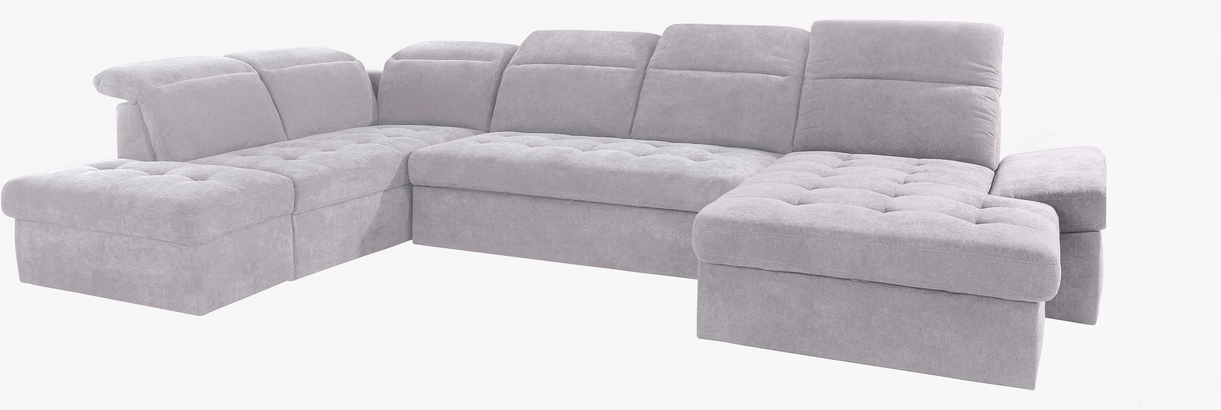sit&more Wohnlandschaft »Stardust U-Form«, inklusive Kopfteilverstellung und Armlehnenfunktion