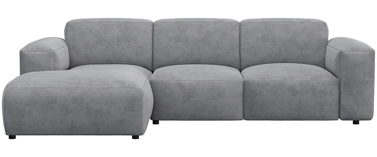 FLEXLUX Ecksofa »Lucera Chaislongue rechts oder links, L-Form, bequem«, mod günstig online kaufen