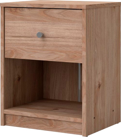 Home affaire Nachtkommode »May, Nachttisch, Nachtschrank, Beistelltisch,«, mit 1 Schublade und einem offenen Fach, Breite 38 cm, Höhe 48 cm