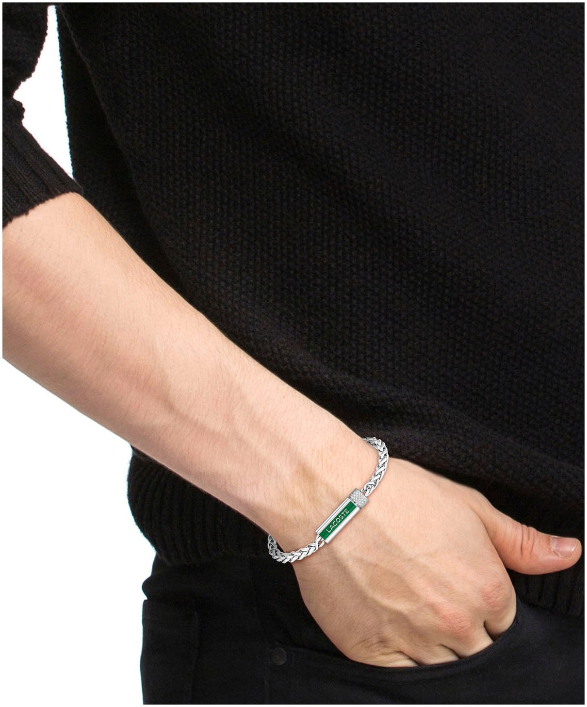 Lacoste Armband »SPELT, 2040337, 2040338, 2040339«, mit Emaille