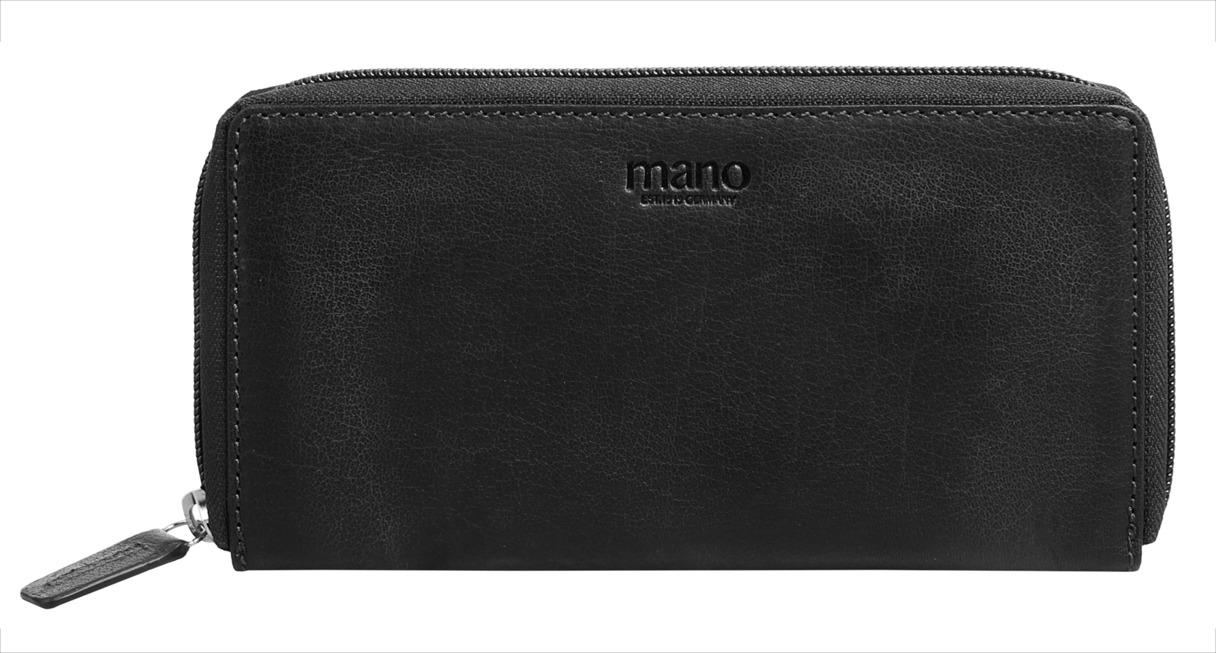 MANO Geldbörse »DON SIMON« echt Leder schwarz