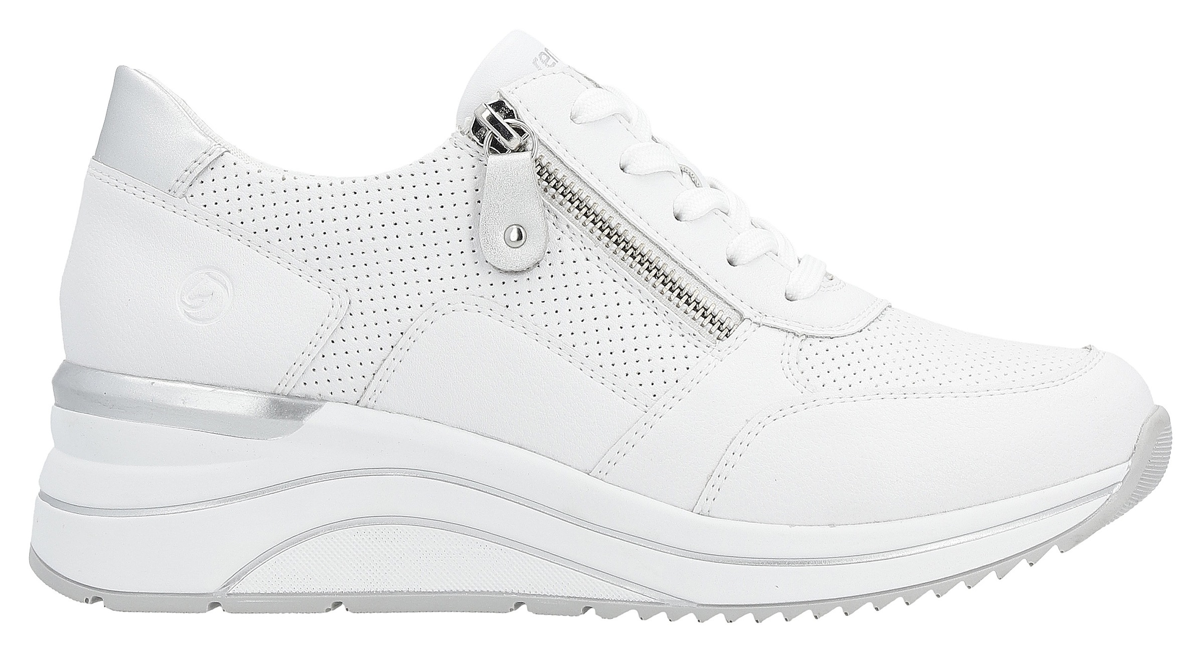 Remonte Keilsneaker  , Freizeitschuh, Halbschuh, Schnürschuh mit Schaftrandpolsterung