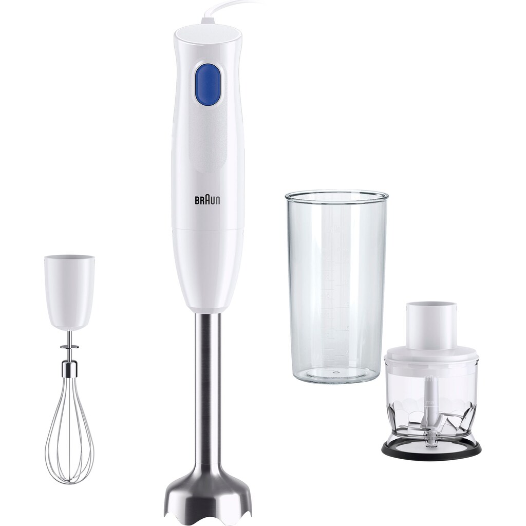 Braun Stabmixer »MQ10.202M WH MultiQuick 1«, 450 W