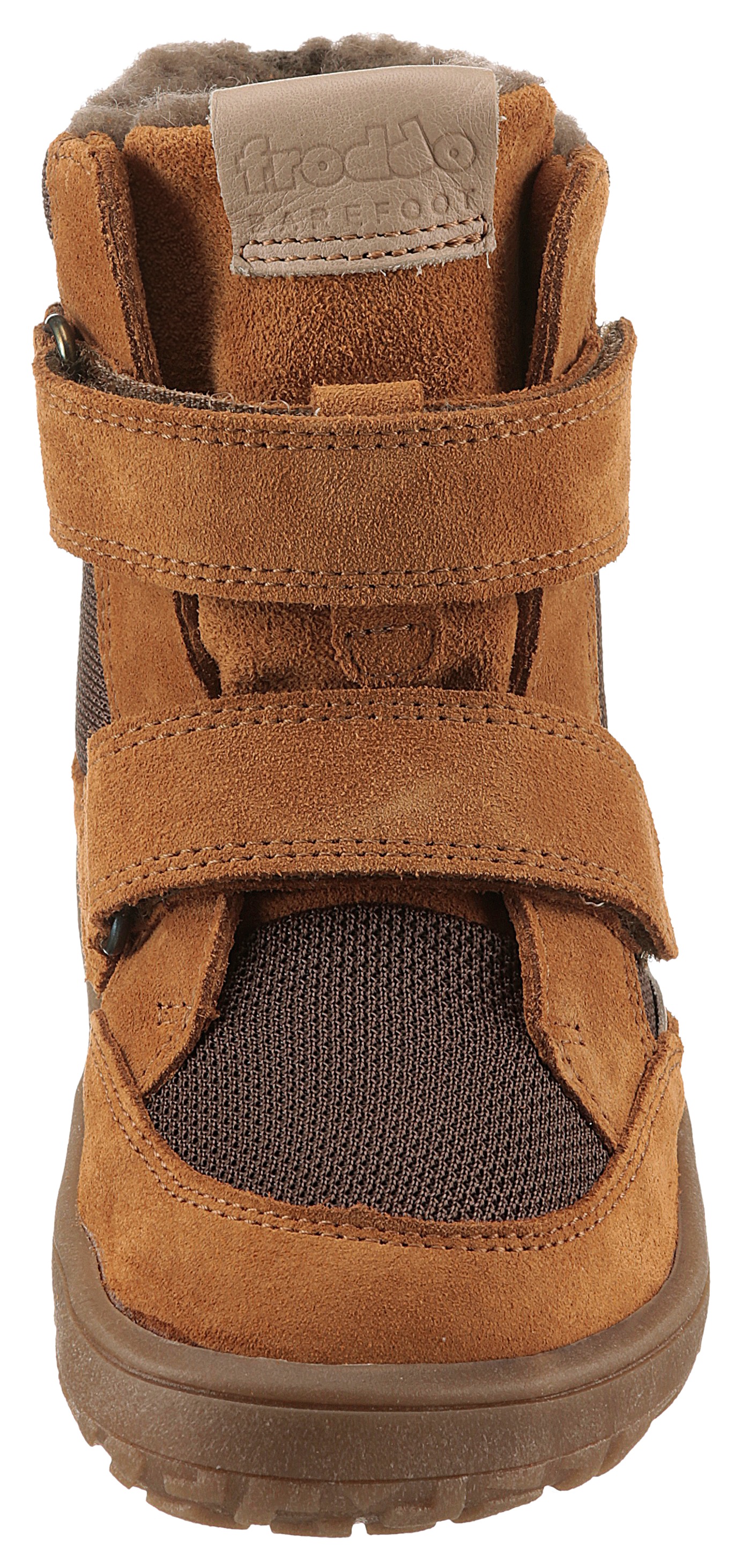 froddo® Barfußschuh »BAREFOOT TEX WINTER«, Winterstiefel, Klettstiefel mit kuscheligem Wollfutter