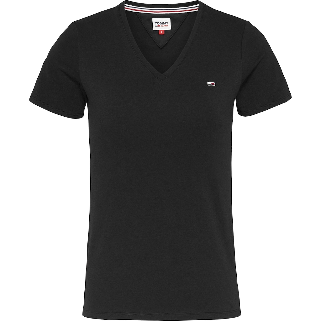 Tommy Jeans V-Shirt »TJW SKINNY STRETCH V NECK«