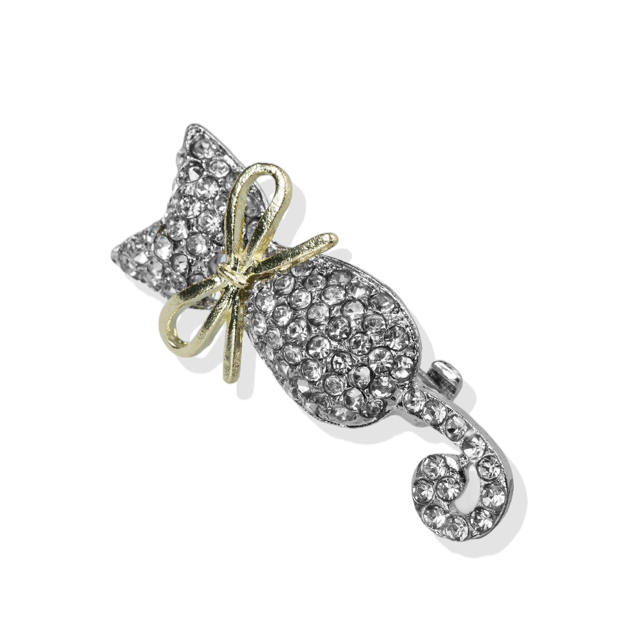 Firetti Brosche »Schmuck Geschenk Kupfer Ansteckschmuck Katze« ()