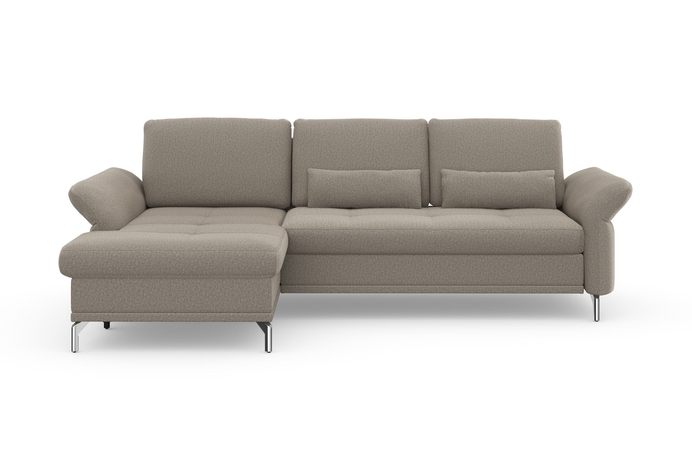 Home affaire Ecksofa »Palm Beach L-Form« Federkern, mit Sitztiefenverstellu günstig online kaufen