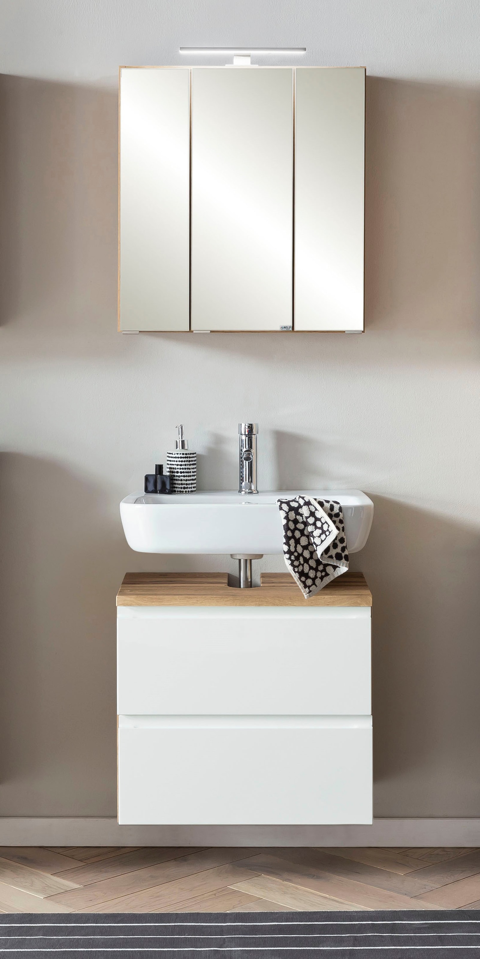 welltime Badmöbel-Set »Sölden« 2 Stk. tlg. günstig online kaufen