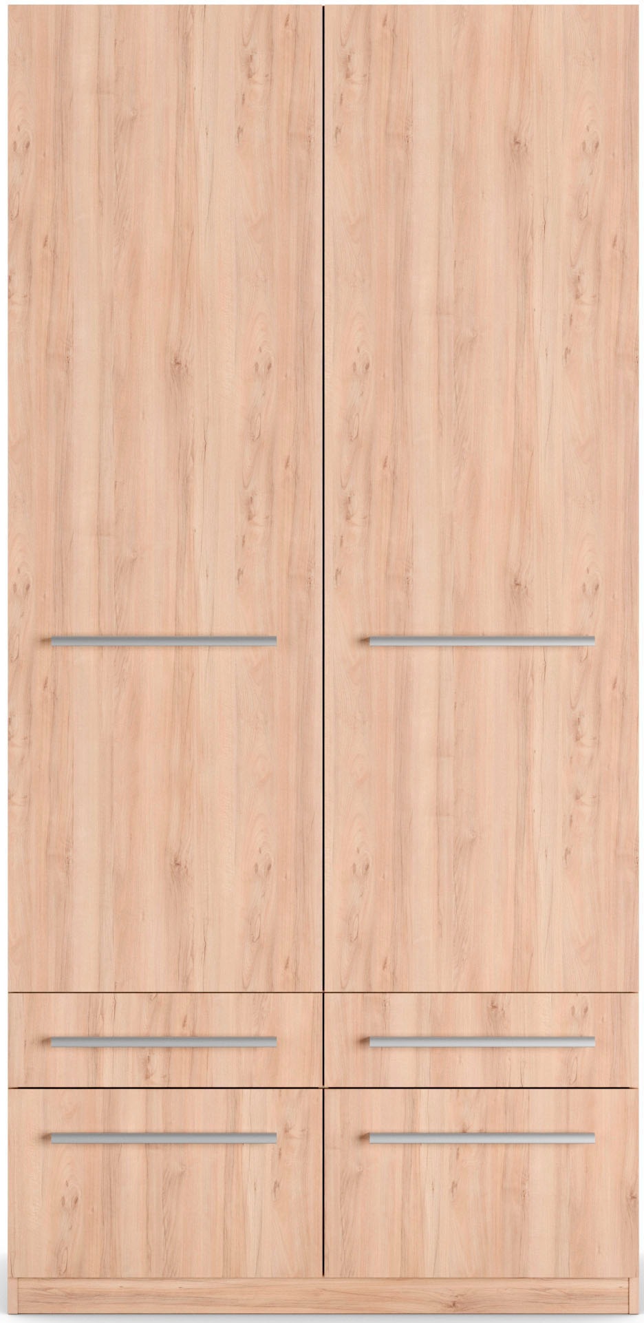 priess Kleiderschrank »Schrank Garderobe Wäscheschrank Barcelona in 5 Breiten«, viel Stauraum, geräumige Schubkästen, mit Spiegel, MADE IN GERMANY