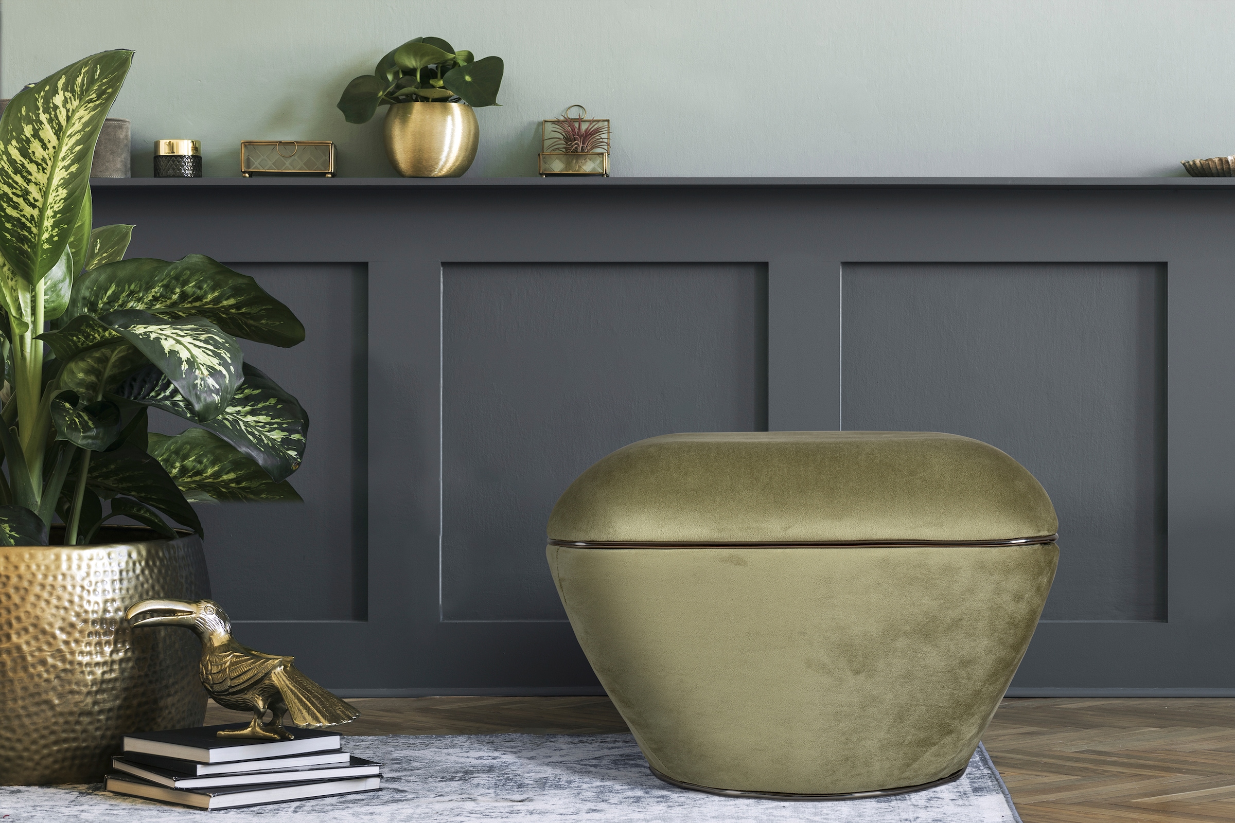 Kayoom Sitzhocker »Hocker Contessa 125, vielseitig einsetzbarer Allrounder, günstig online kaufen