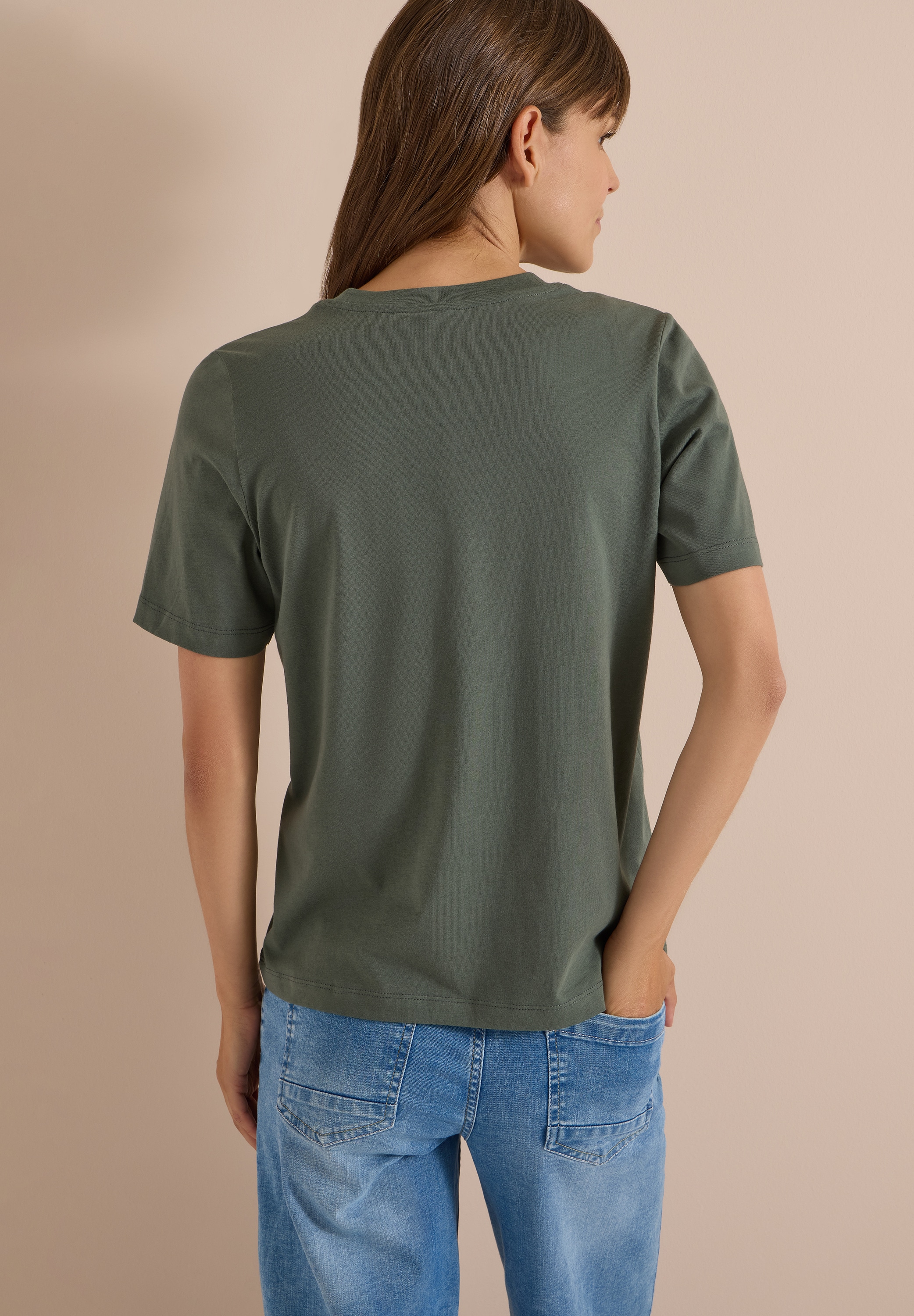 Cecil T-Shirt Dezenter Animal- Druck