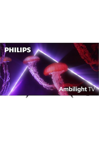 Philips OLED-Fernseher »77OLED807/12«, 195 cm/77 Zoll, 4K Ultra HD, Smart-TV-Android TV kaufen