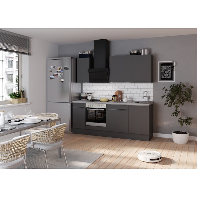 OPTIFIT Küchenzeile »Aken«, ohne E-Geräte, Breite 210 cm online bestellen
