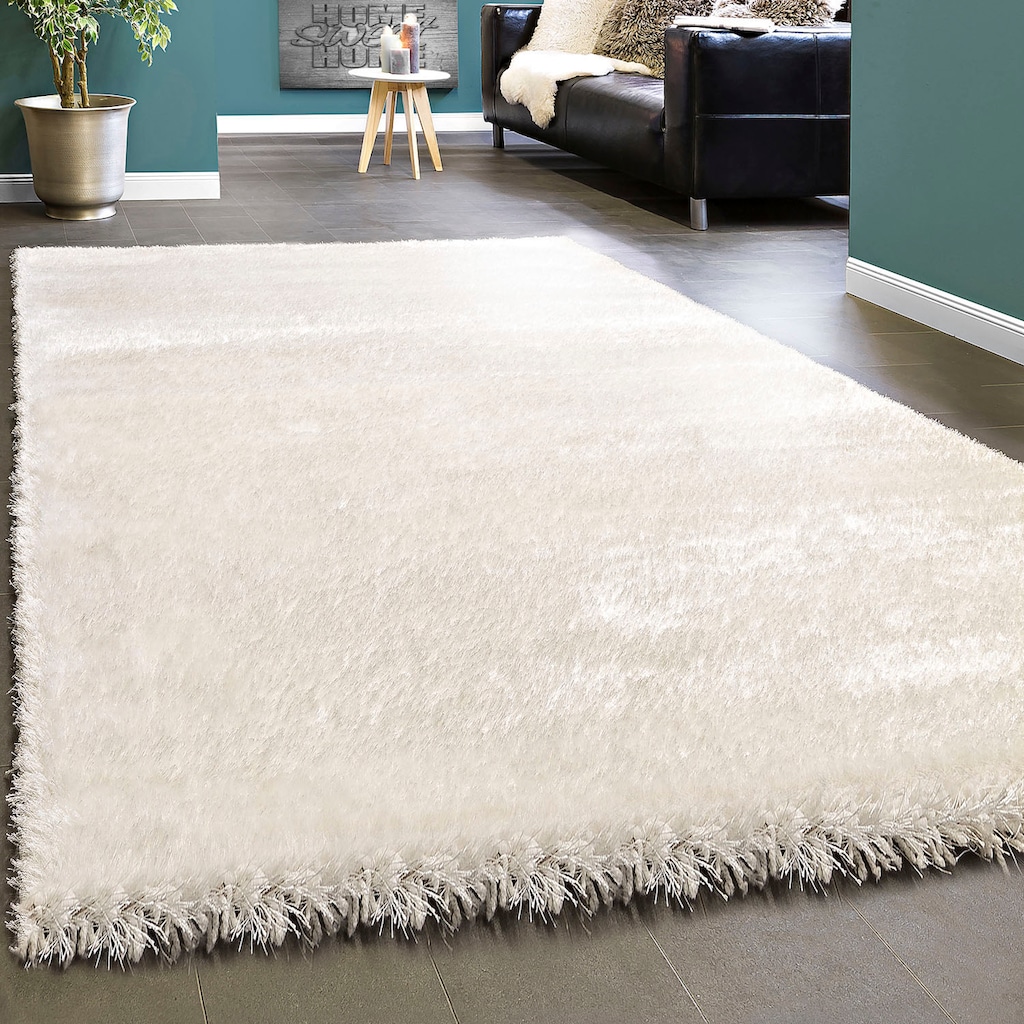 Paco Home Hochflor-Teppich »Touch 100«, rechteckig