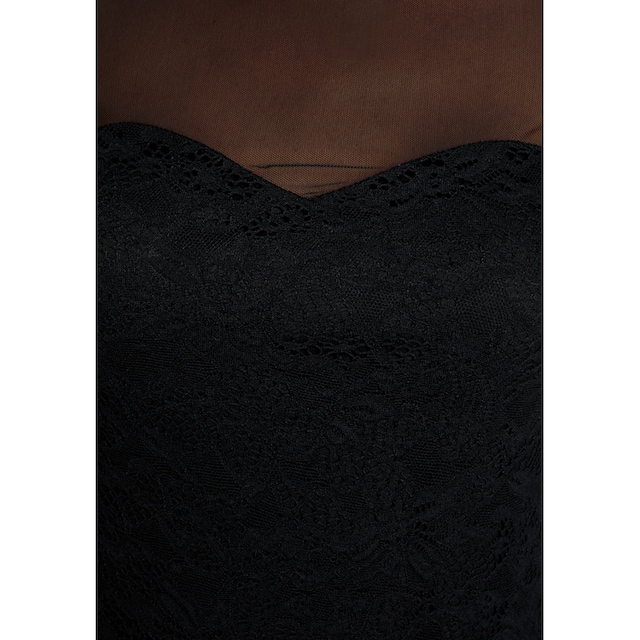 Melrose Langarmshirt, mit eleganten Mesh - NEUE KOLLEKTION kaufen