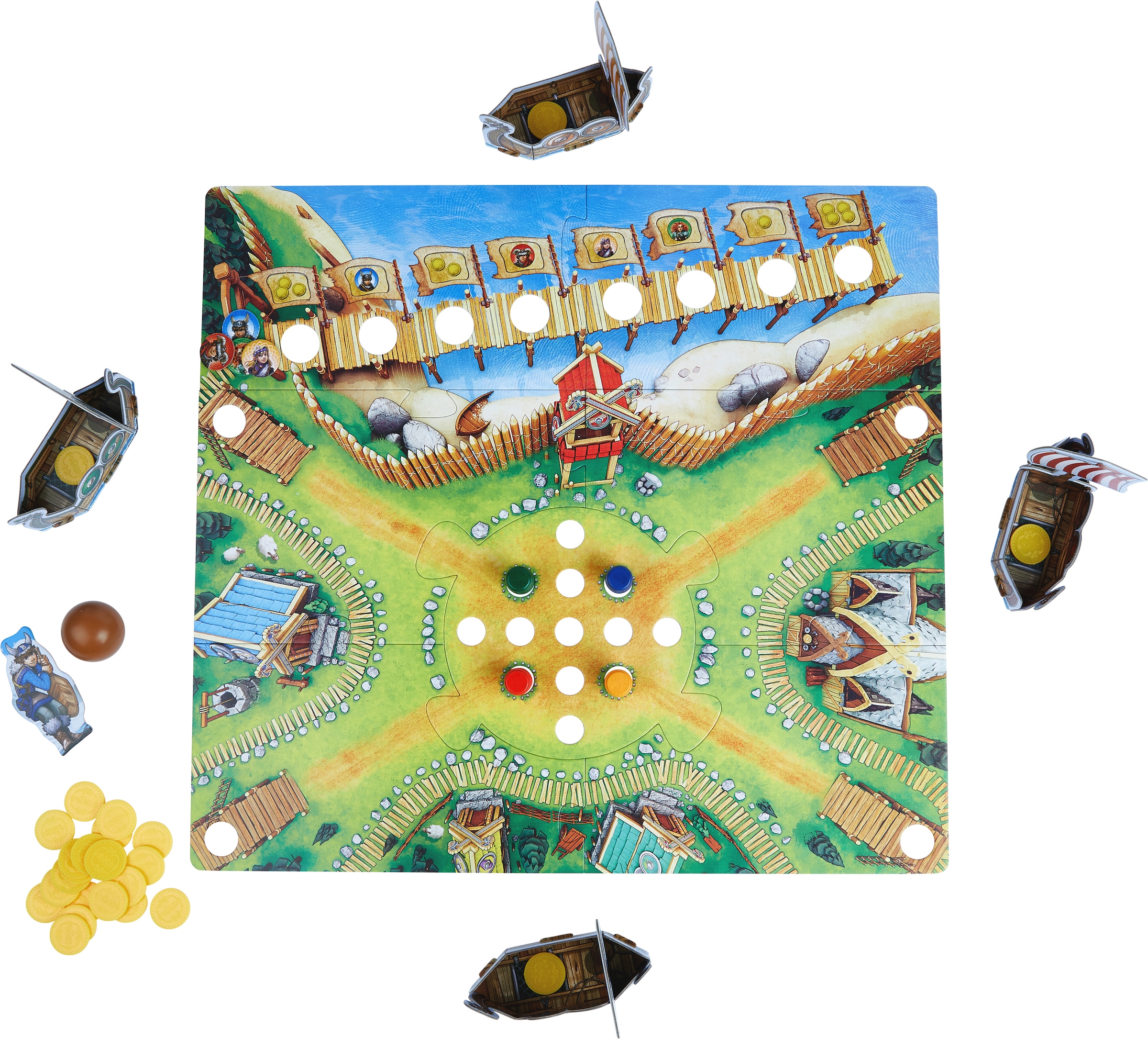 Haba Spiel »Tal der Wikinger«, Made in Germany