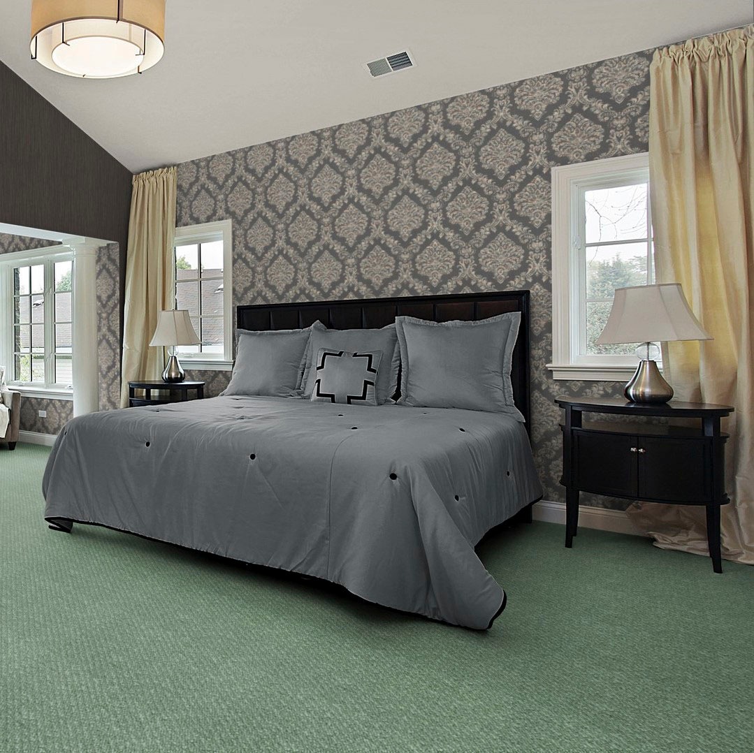 Vorwerk Teppichboden »Passion 1093 (Traffic), Schlinge - Uni Farben, Made in Germany«, rechteckig, 6,3 mm Höhe, Wohnzimmer, Schlafzimmer, Kinderzimmer, Breite 400/500 cm
