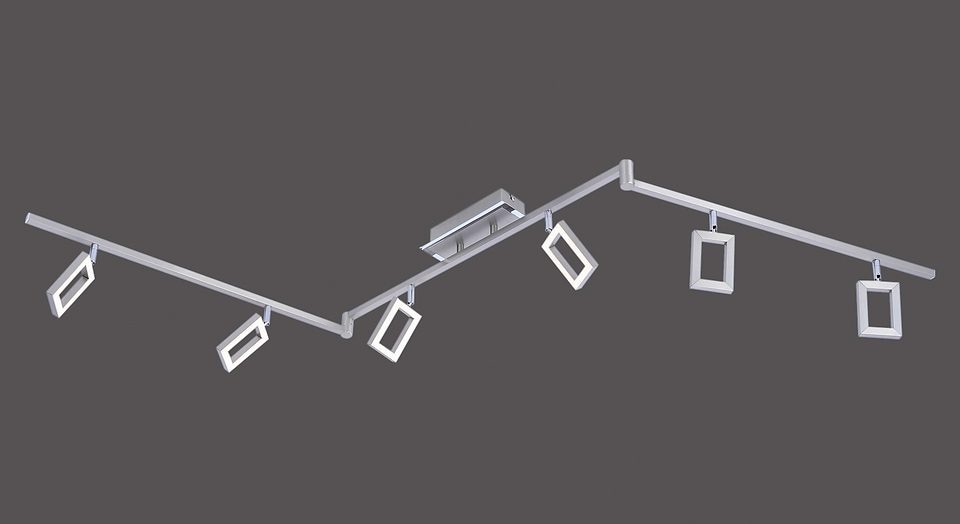 Arme 6 Spotköpfe kaufen Neuhaus Leuchtmitteln, »INIGO«, schwenkbare warmweiß, flammig-flammig, Paul Deckenleuchte online festverbaute /