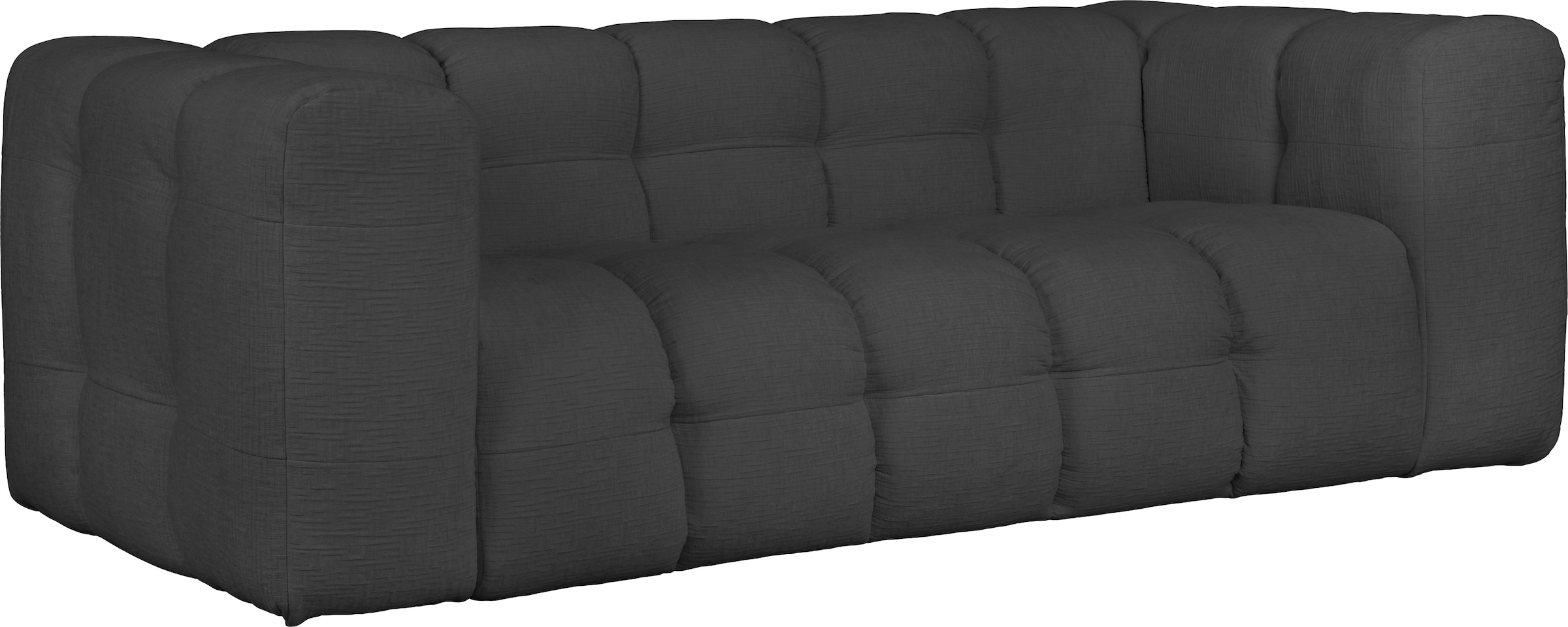 LeGer Home by Lena Gercke 3-Sitzer »TALISHA Designersofa, moderne Steppung, Maße B/T/H: 229/110/75 cm«, aufwendig gepolstert, hoher Sitzkomfort